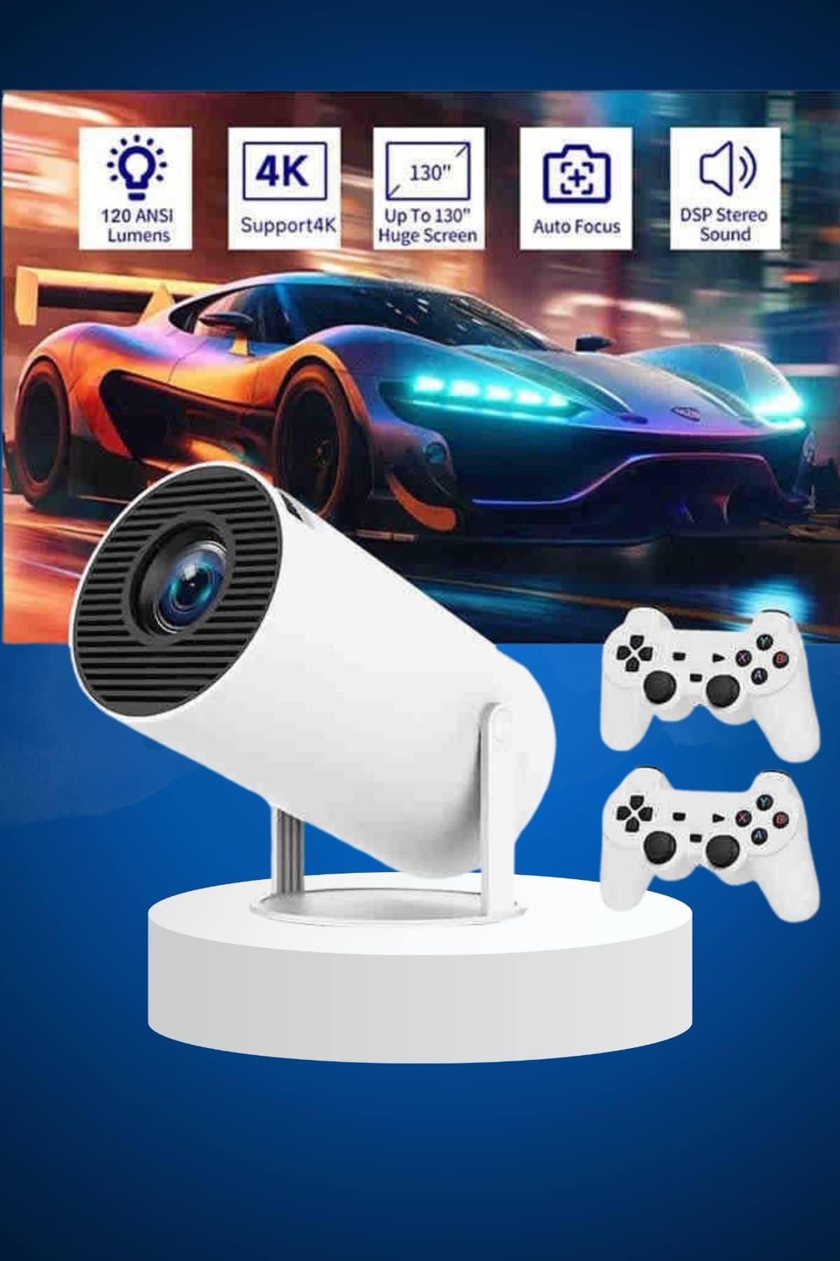 Ayaklı Oyun Projeksiyonu Çift Kollu Taşınabilir Sinema Projektörü - Lisinya Ayaklı Oyun Projeksiyonu Çift Kollu Taşınabilir Sinema Projektörü - Lisinya