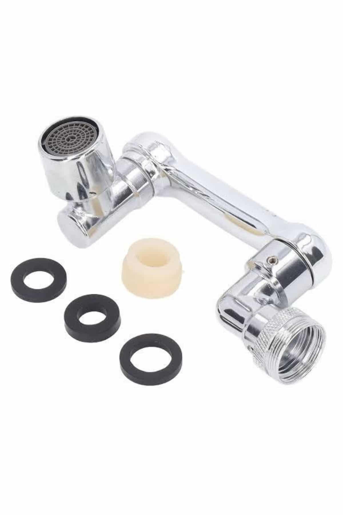 Döndürülebilir Musluk Mutfak Banyo Musluk Ucu Başlığı 4 Filtreli - Lisinya