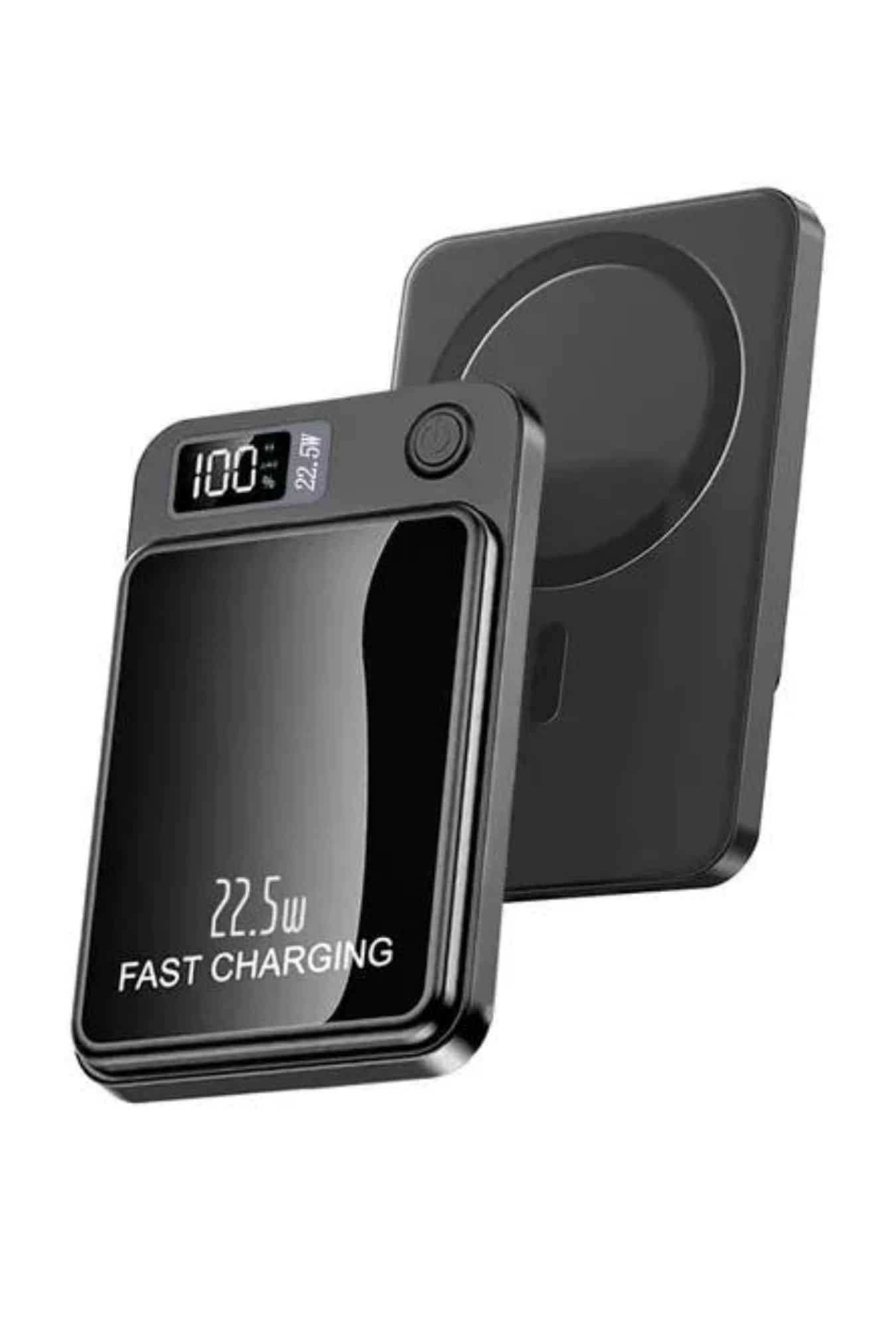 Magsafe Hızlı Şarj 10.000 Mah Wireless Şarj Powerbank Android ve İOS Uyumlu - Lisinya