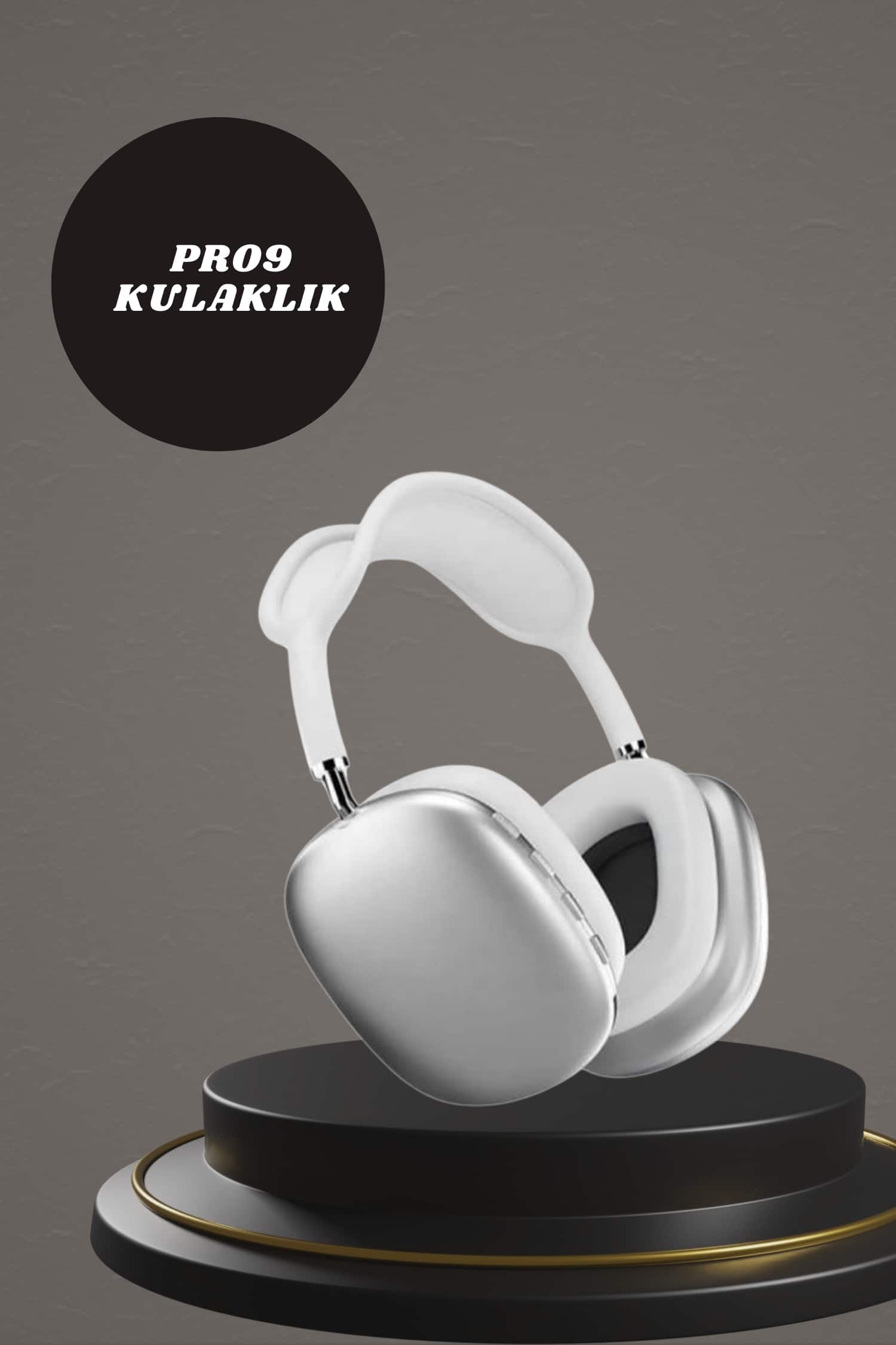 Kulak Üstü P9 Kablosuz Bluetooth Kulaklık ve 7 Kordonlu Akıllı Saat - Lisinya