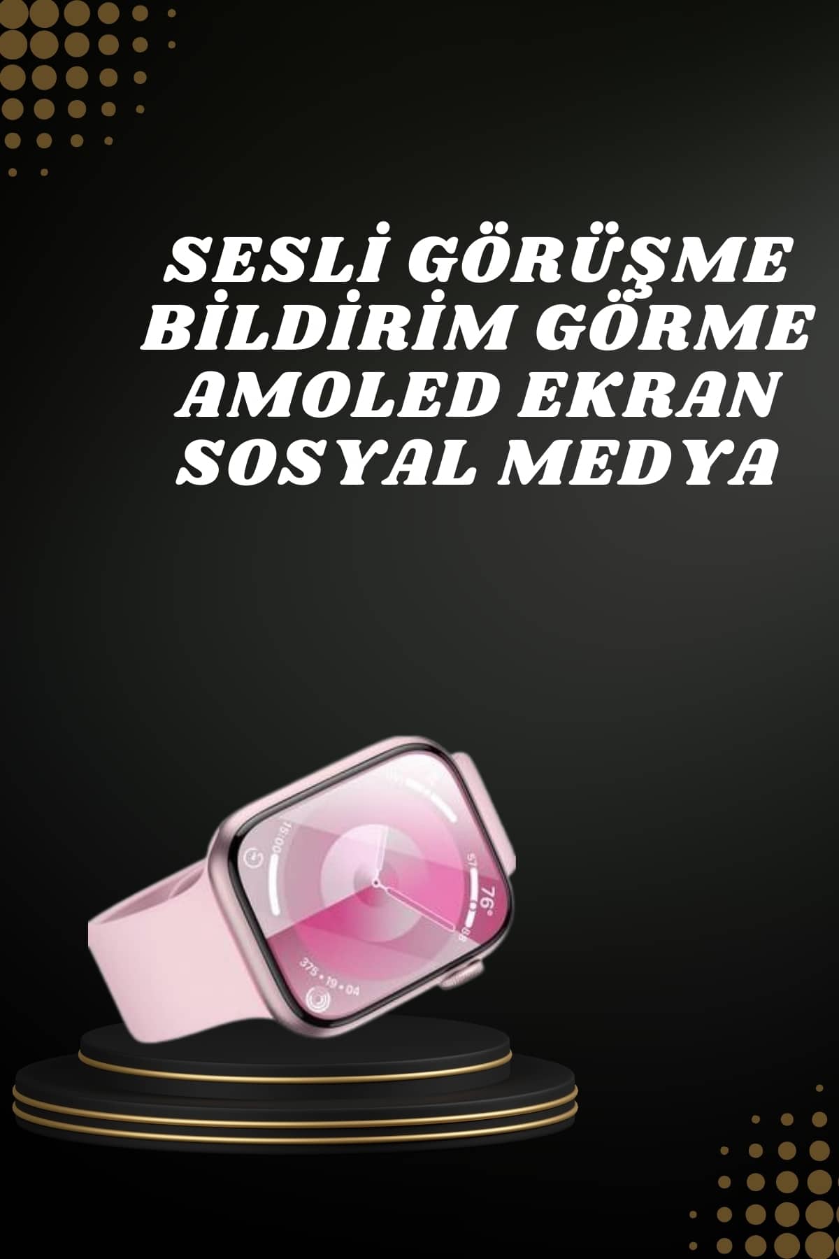 Akıllı Saat İos Andorid Destekli Titreşimli GPS Özelliği Bildirim Özelliği - Lisinya Akıllı Saat İos Andorid Destekli Titreşimli GPS Özelliği Bildirim Özelliği - Lisinya