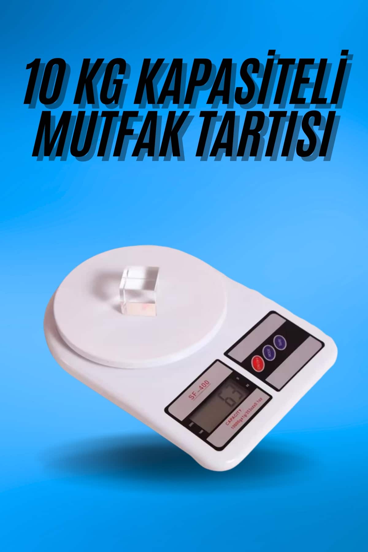 Dijital Hassas 10 Kg Mutfak terazisi tartısı LCD Ekran Mutfak Tartısı - Lisinya