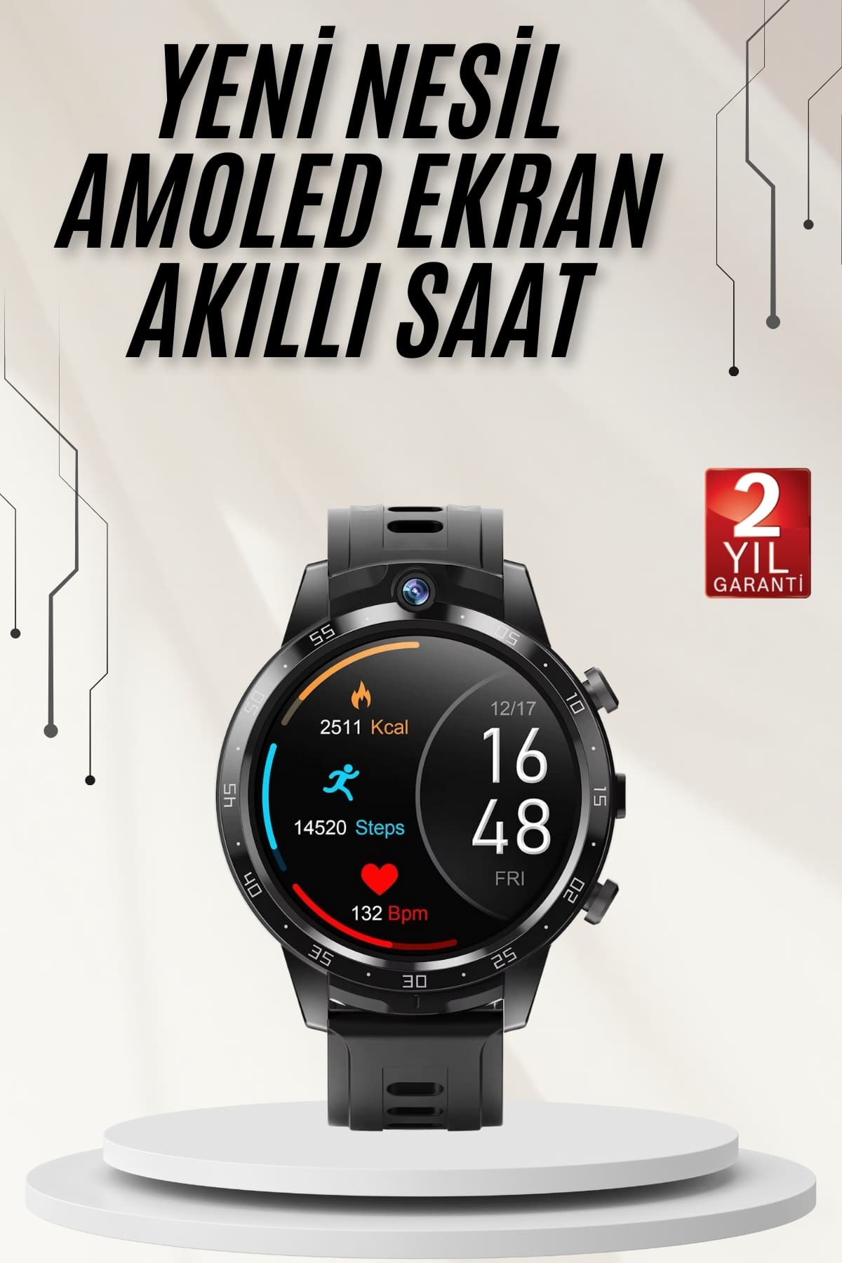 Yeni Nesil Akıllı Saat Arama Cevaplayan Uzun Pil Ömrü Müzik Dinleme - Lisinya