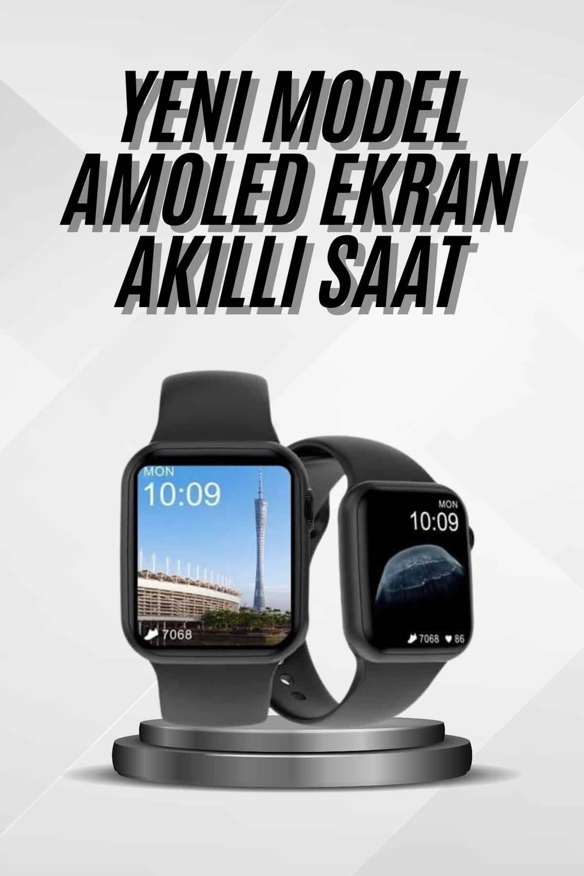 Akıllı Saat Çok Fonksiyonlu Uyku Takibi Adımsayar Nabız Ölçer Arama Cevaplayan - Lisinya