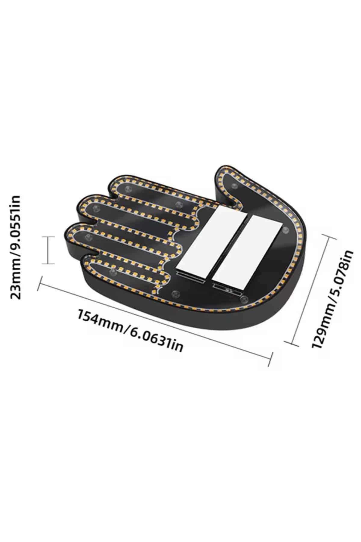 Led Işık El İşareti Araç Camı İçin Uzaktan Kumandalı - Lisinya Led Işık El İşareti Araç Camı İçin Uzaktan Kumandalı - Lisinya