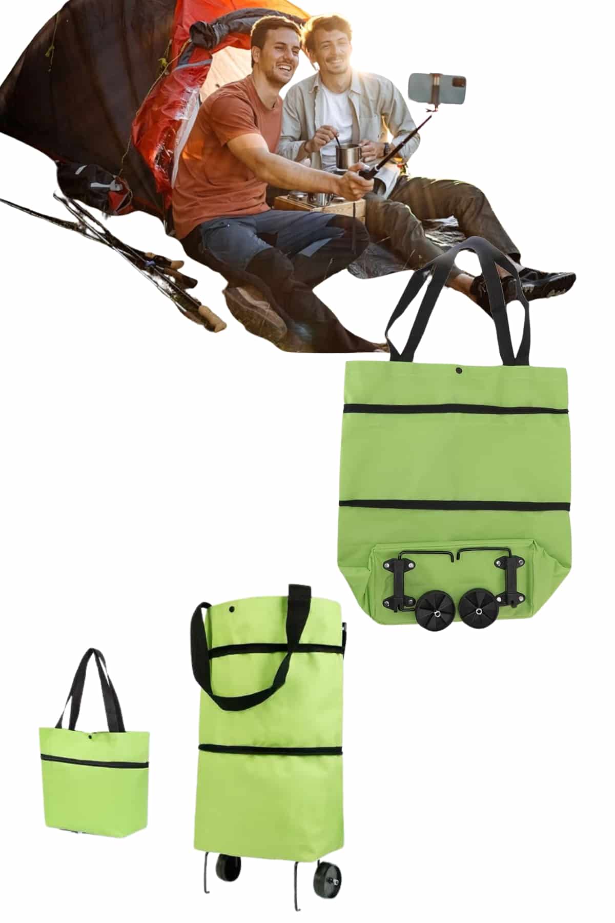 Pazar Çantası Tekerlekli Katlanır Pazar Arabası Çanta Market Alışveriş Arabası - Lisinya Pazar Çantası Tekerlekli Katlanır Pazar Arabası Çanta Market Alışveriş Arabası - Lisinya