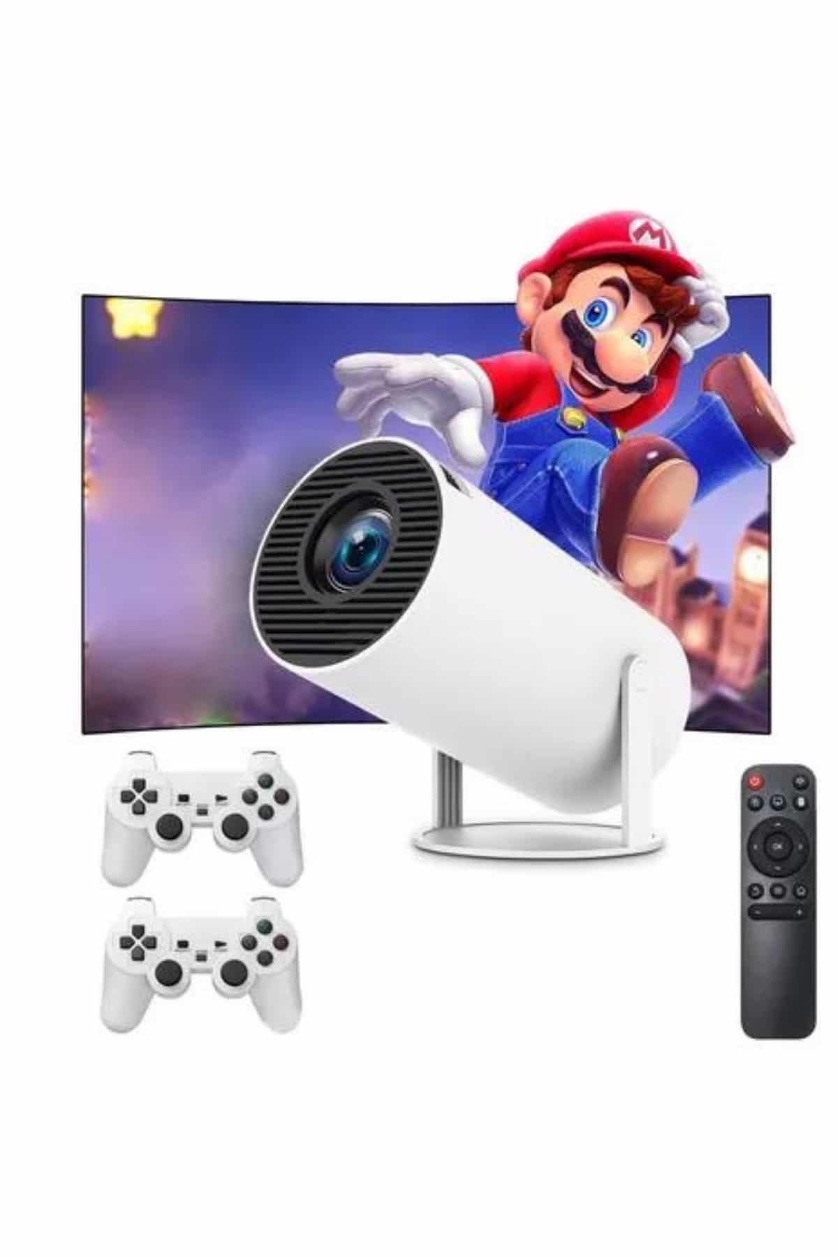 Taşınabilir Android Projeksiyon Ayaklı Çift Kollu 4K Çözünürlüklü Sinema Projeksiyonu - Lisinya