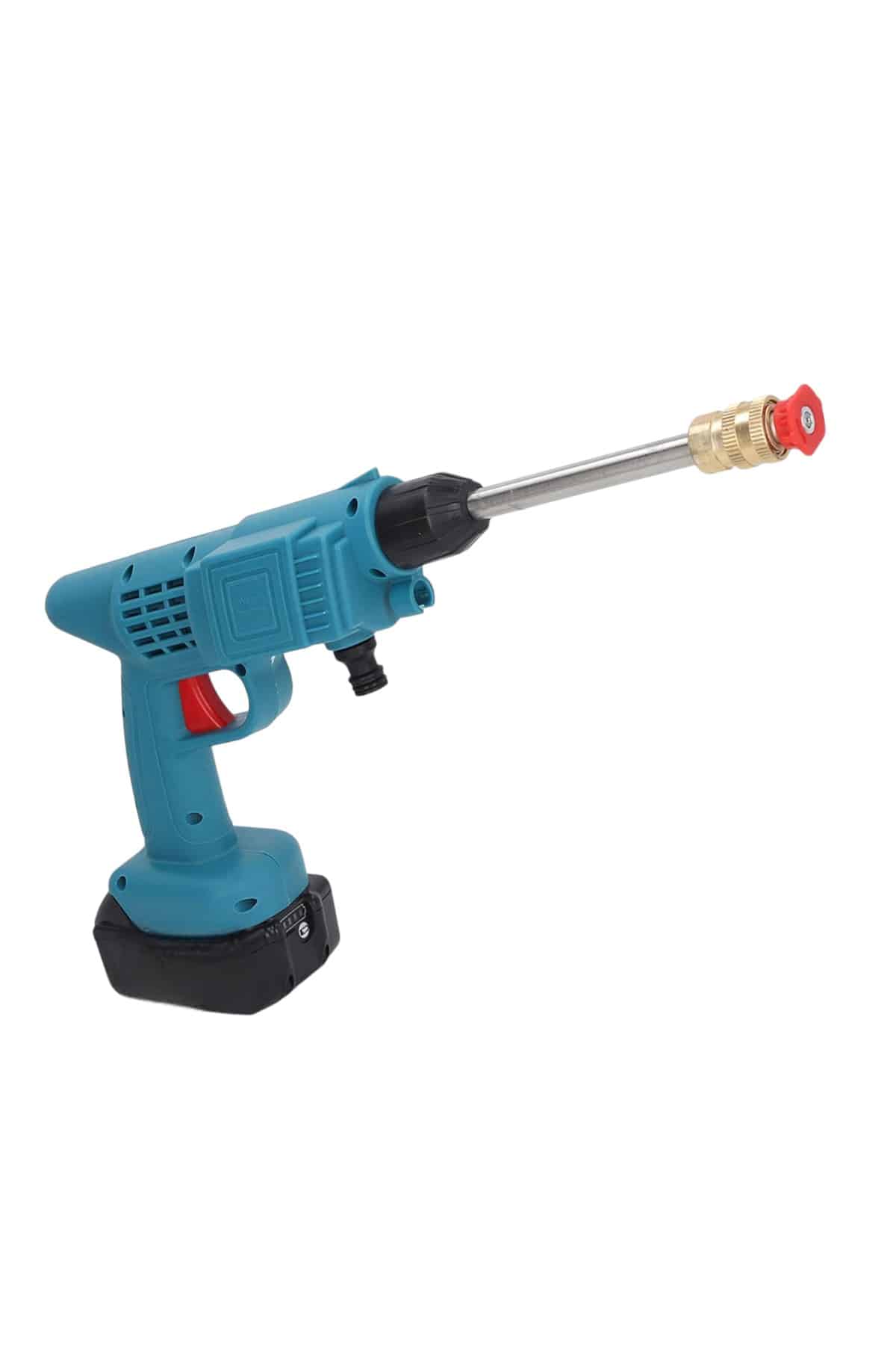 ŞARJLI ARAÇ YIKAMA MAVİ - Lisinya