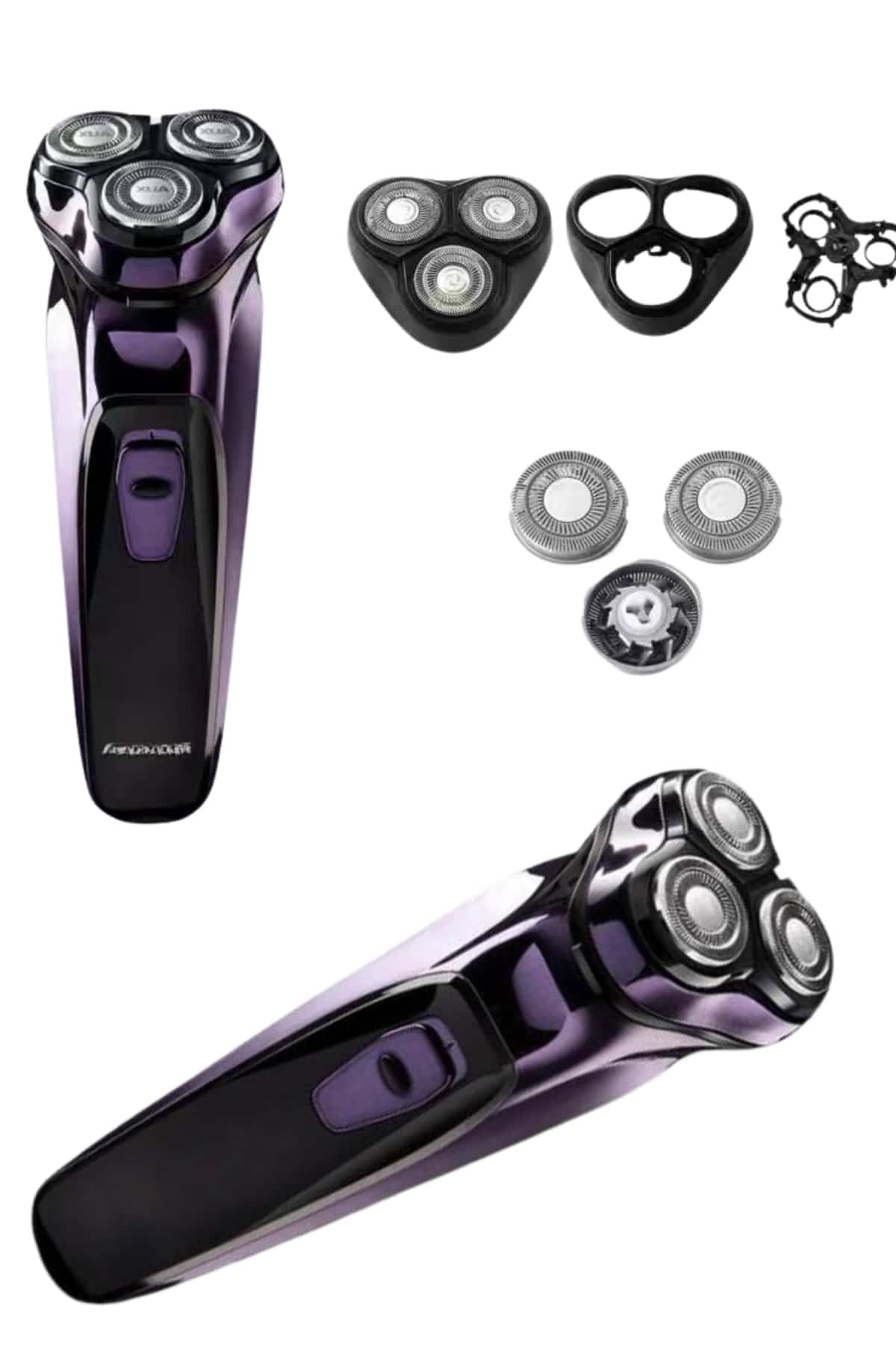 Günlük Kullanıma Uygun Profesyonel Tıraş Makinesi Döner Başlıklı - Lisinya