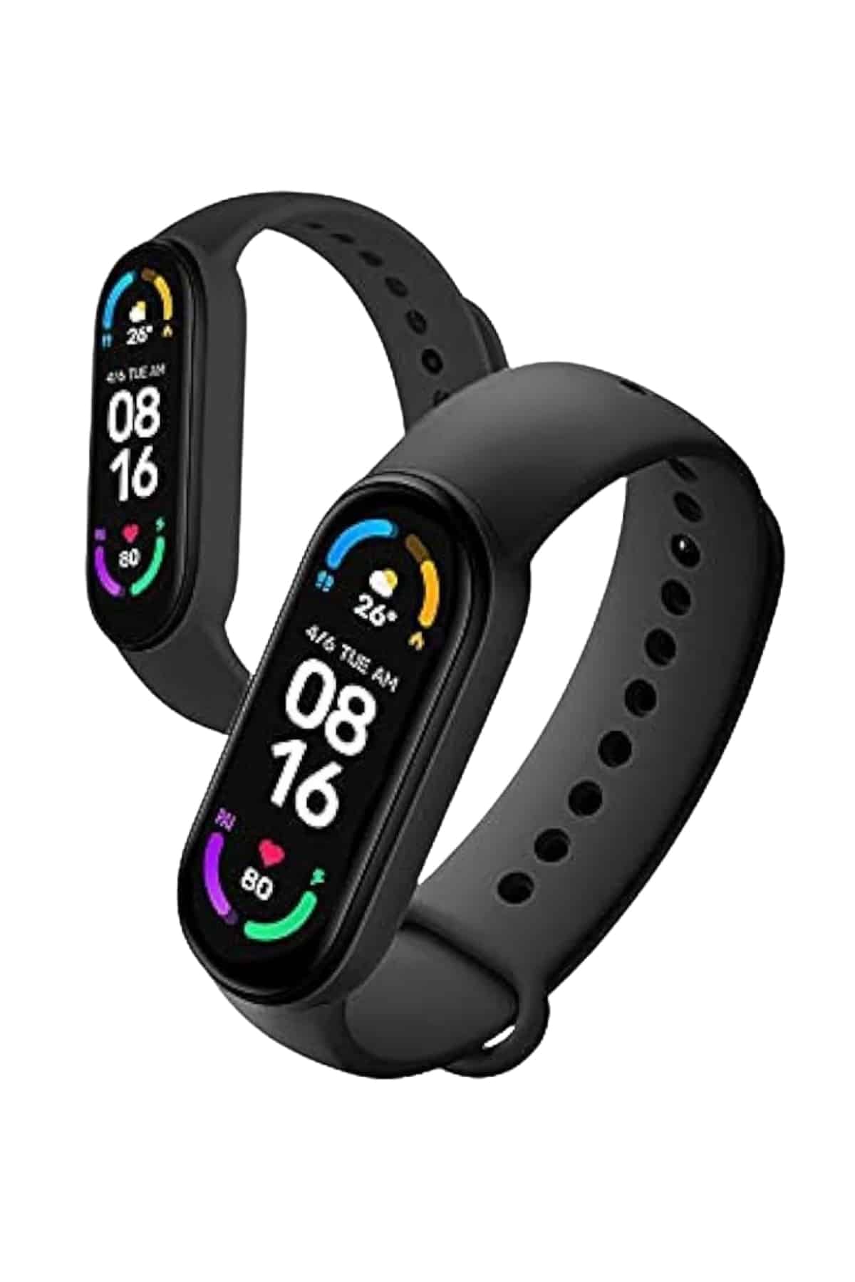 M6 Akıllı Bileklik Siyah Adımsayar Spor Takibi Android ve İOS Uyumlu - Lisinya