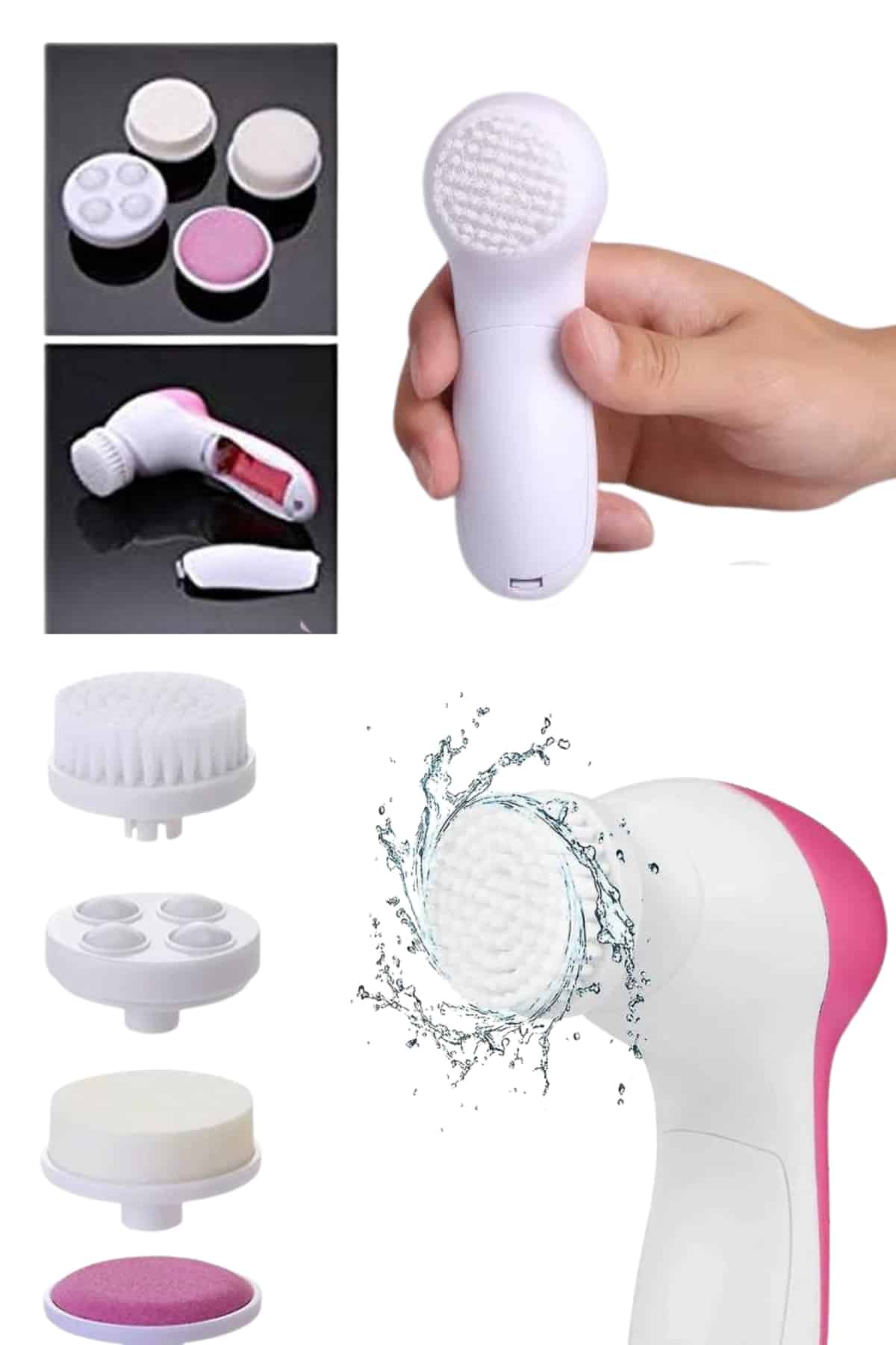 5 Başlıklı Cilt Temizleme Cihazı Ultra Kaliteli Yumuşak Kırşıklık Karşıtı - Lisinya 5 Başlıklı Cilt Temizleme Cihazı Ultra Kaliteli Yumuşak Kırşıklık Karşıtı - Lisinya