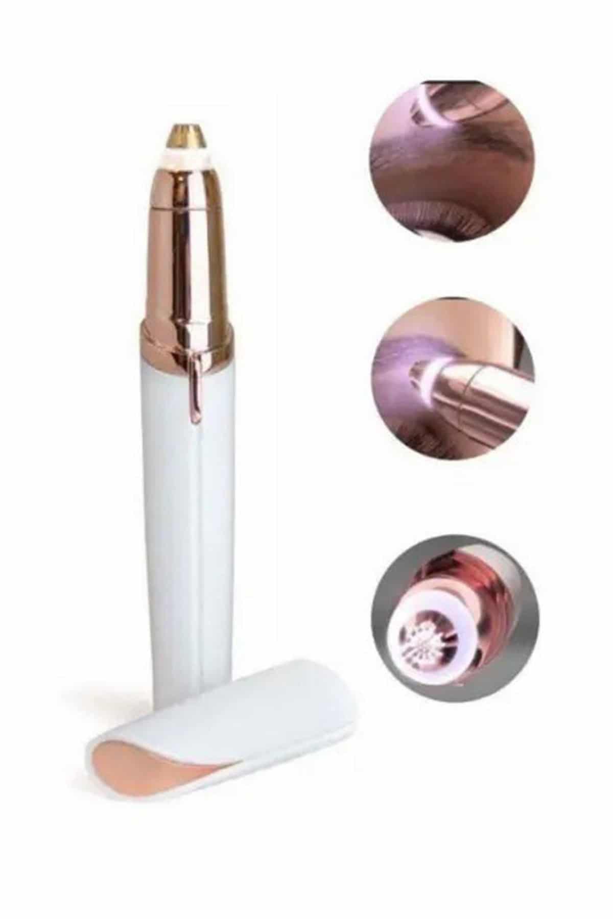 Epilasyon Aleti Tüy Kıl Alma Kaş Bıyık Unisex Yüz Bakım Tıraş Aleti - Lisinya