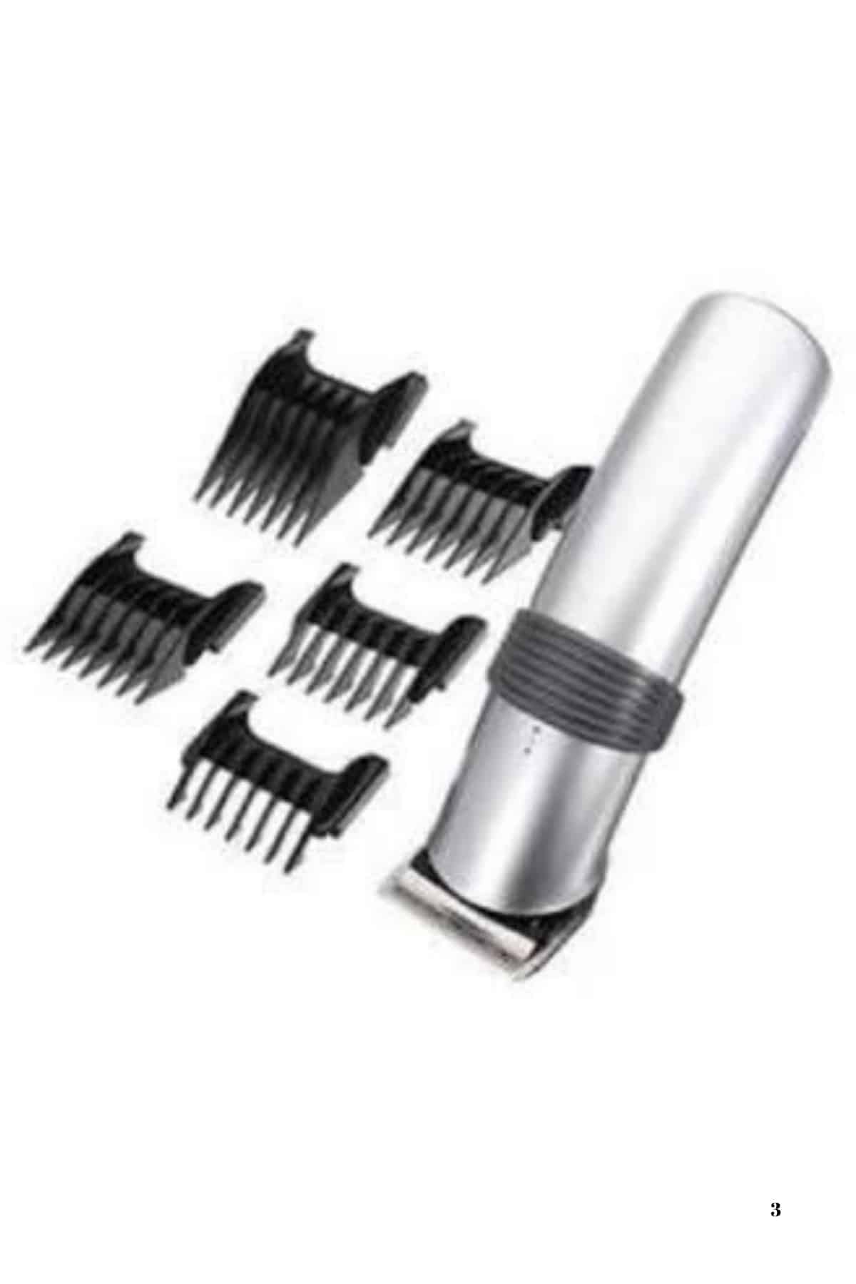 Yeni Nesil Profesyonel Şarjlı Saç Sakal Tıraş Makinesi Ayarlanabilir 4 Taraklı - Lisinya