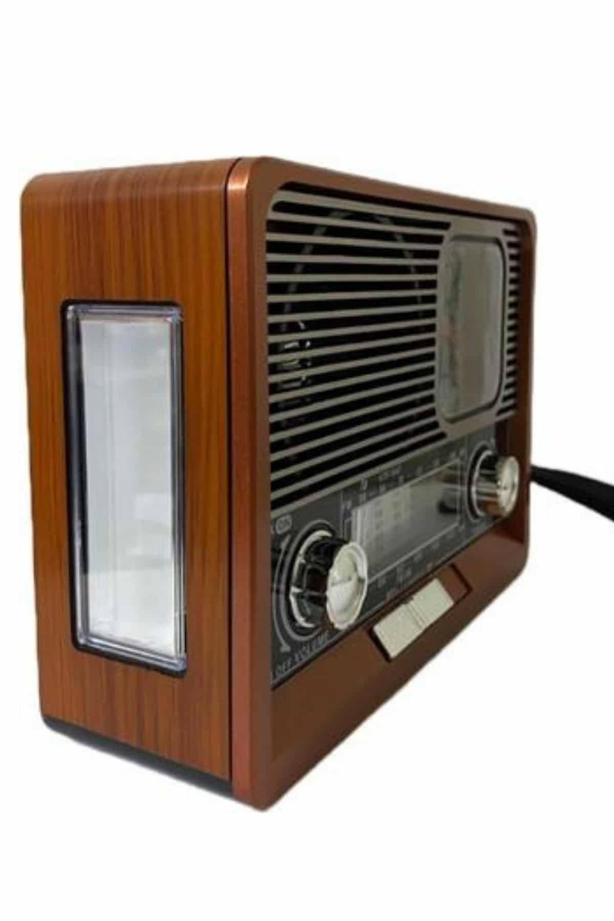 Nostaljik Vintage Radyo Taşınabilir Bluetooth Bağlantılı Hoparlör Radyo - Lisinya Nostaljik Vintage Radyo Taşınabilir Bluetooth Bağlantılı Hoparlör Radyo - Lisinya