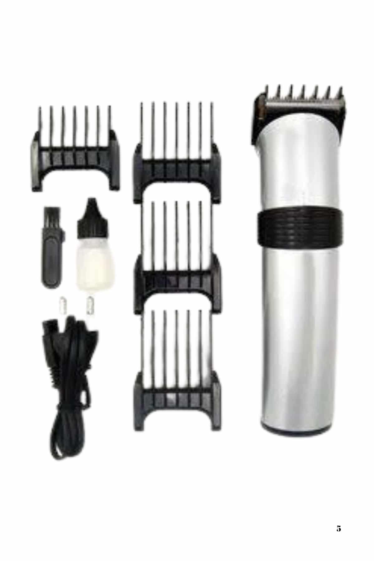 Yeni Nesil Profesyonel Şarjlı Saç Sakal Tıraş Makinesi Ayarlanabilir 4 Taraklı - Lisinya