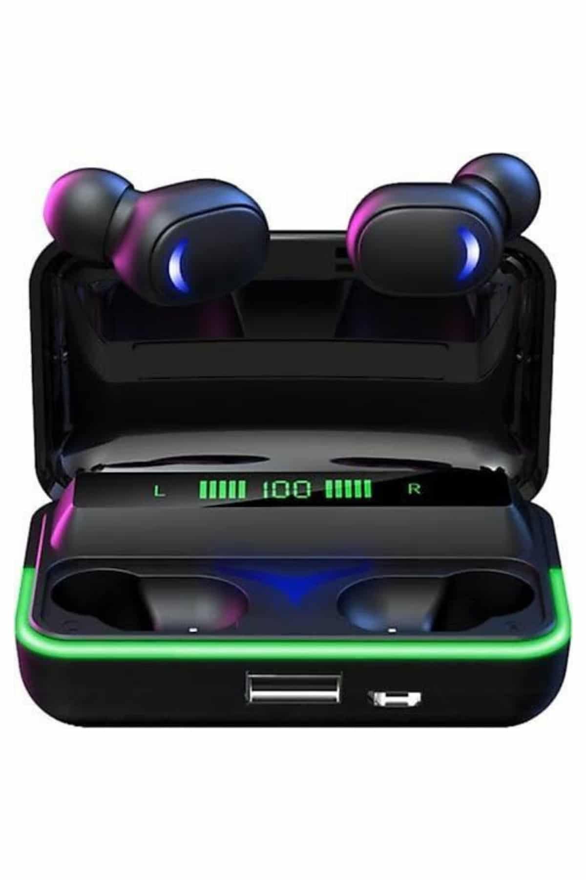 Kablosuz Bluetooth Kulaklık Rgb Gaming Oyuncu Kulaklığı Gecikme Önleyici - Lisinya