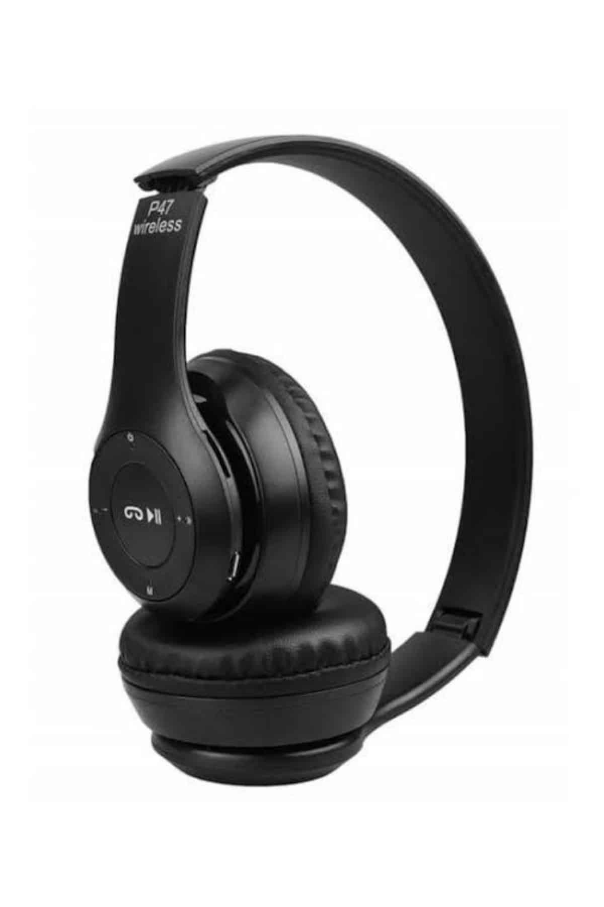 Kulak Üstü Bluetooth Kulaklık Yüksek Ses Kaliteli Ayarlanabilir - Lisinya