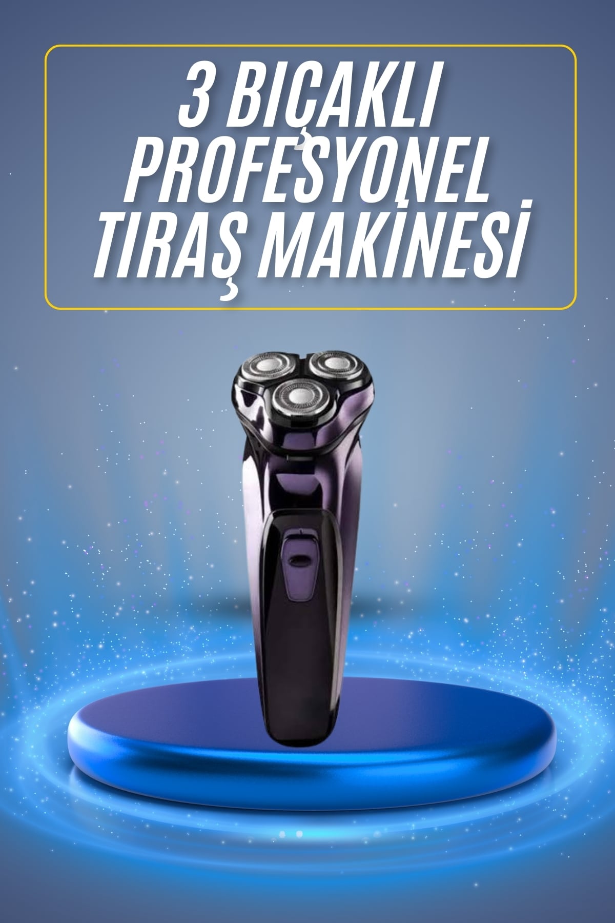 Tıraş Makinesi Hassas Ciltlere Özel Döner Başlıklı Pürüzsüz Görünüm - Lisinya