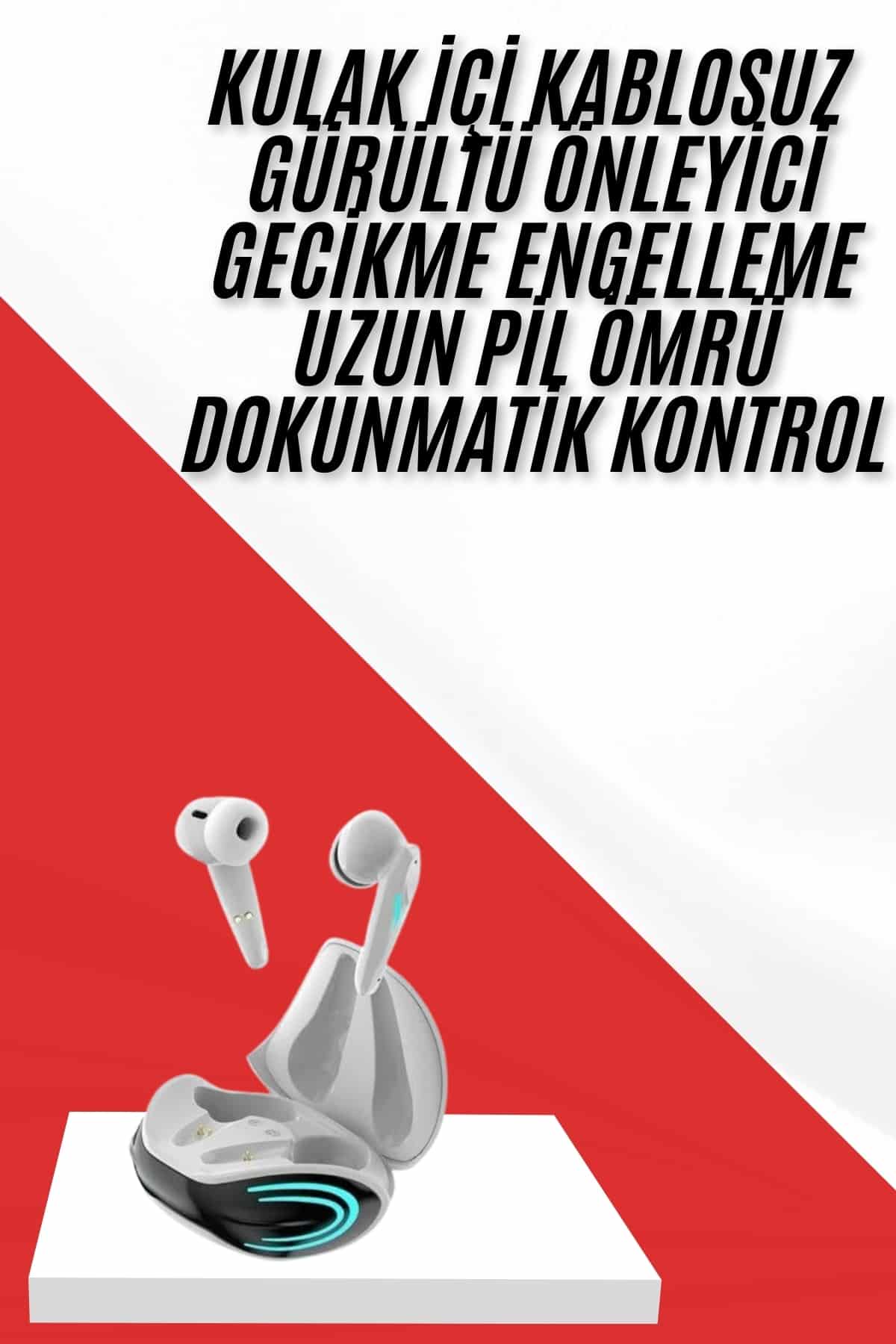 Mini Gaming Kulaklık Oyuncu Kulaklığı Bluetooth Kulaklık Android ve İOS Uyumlu - Lisinya