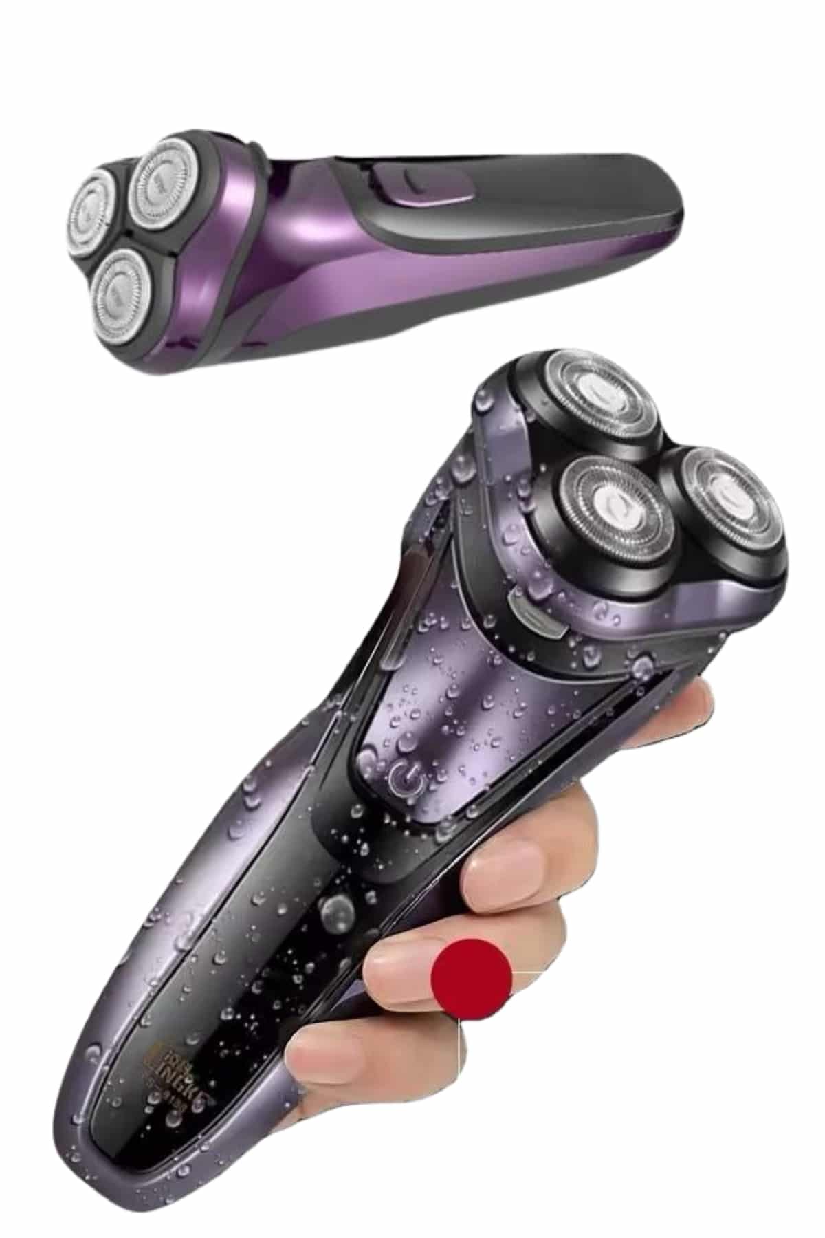 Tıraş Makinesi Hassas Ciltlere Özel Döner Başlıklı Pürüzsüz Görünüm - Lisinya