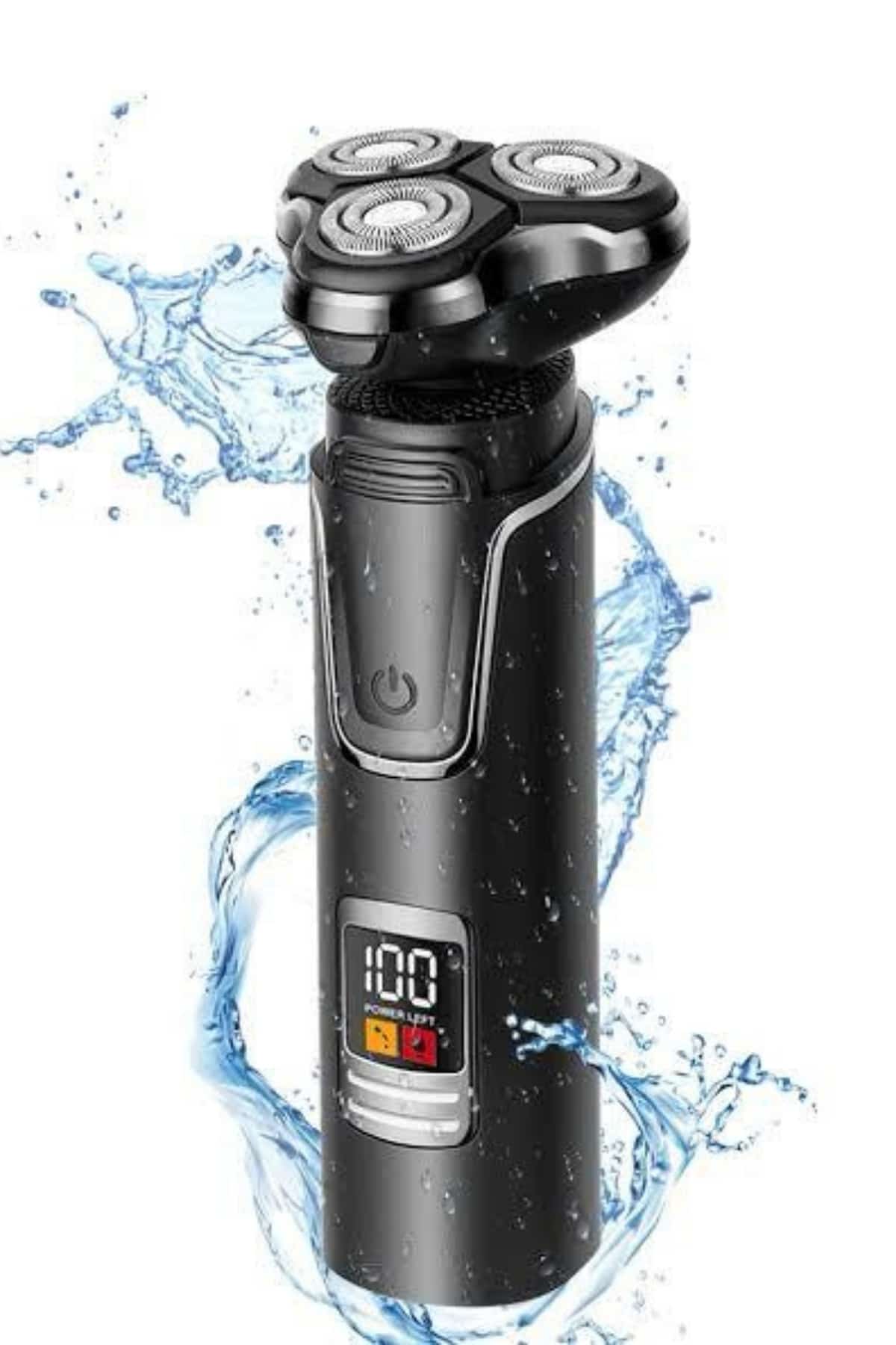 Tıraş Makinesi Profesyonel 3in1 Dijital Göstergeli 3 Başlıklı Erkek Bakım - Lisinya