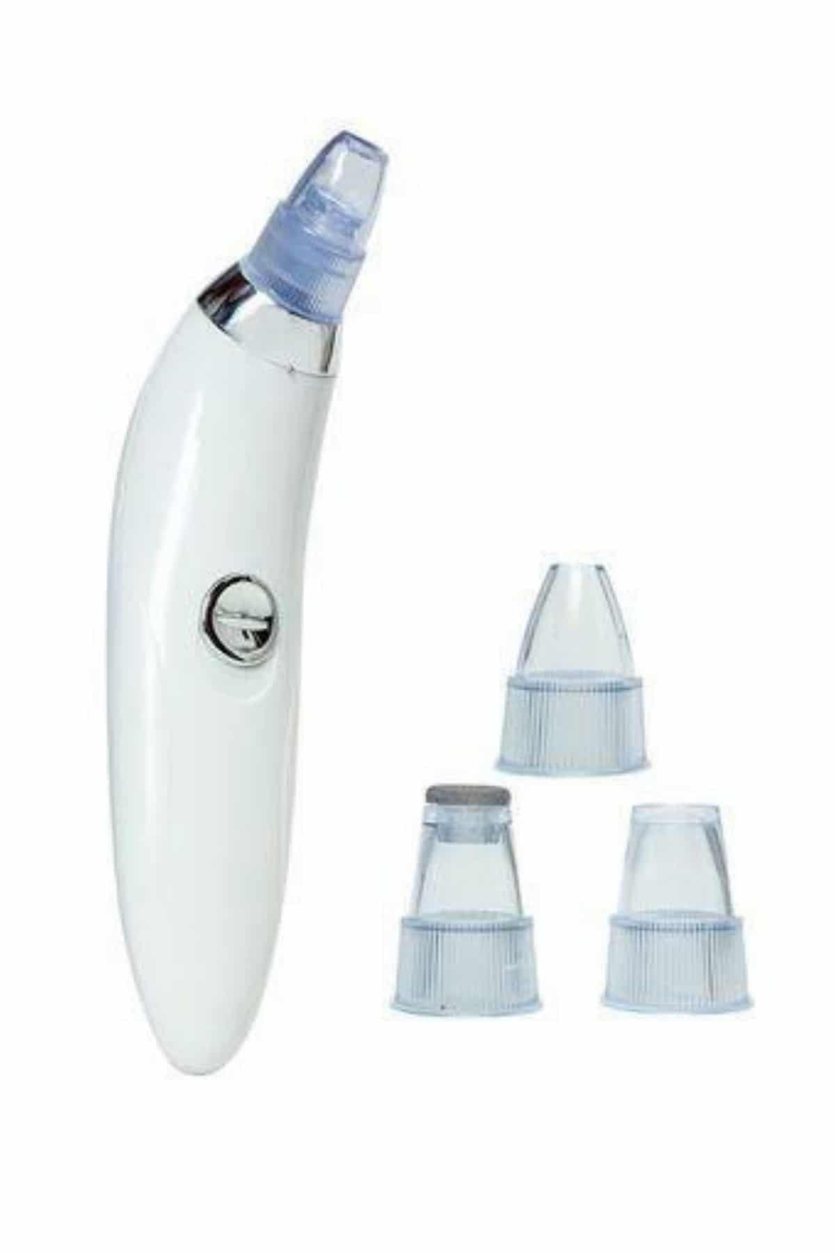 Siyah Nokta Temizleme Cihazı 4 Başlıklı Vakumlu Pilli Ölü Deri Arındırma - Lisinya