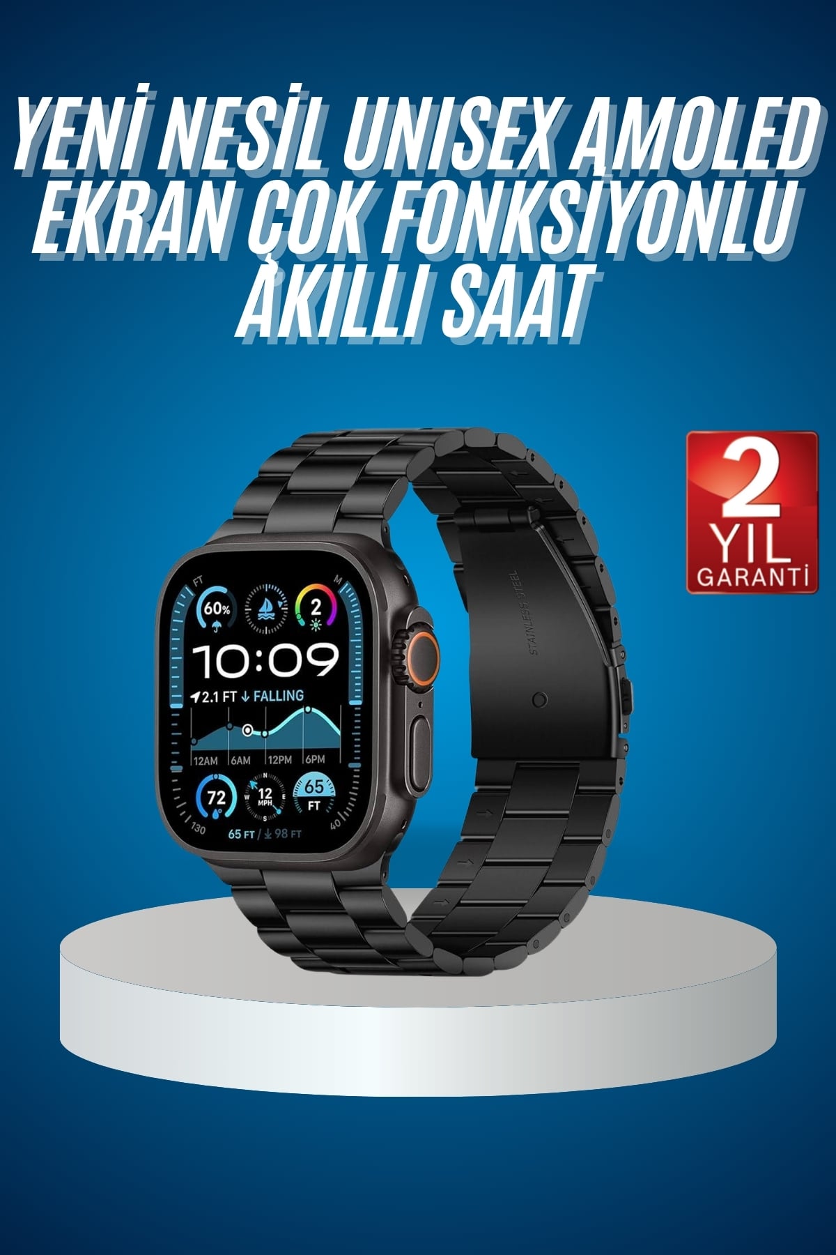 Akıllı Saat 3 Kordonlu Waterproof Adımsayar, Titreşim ve GPS Özelliği - Lisinya Akıllı Saat 3 Kordonlu Waterproof Adımsayar, Titreşim ve GPS Özelliği - Lisinya