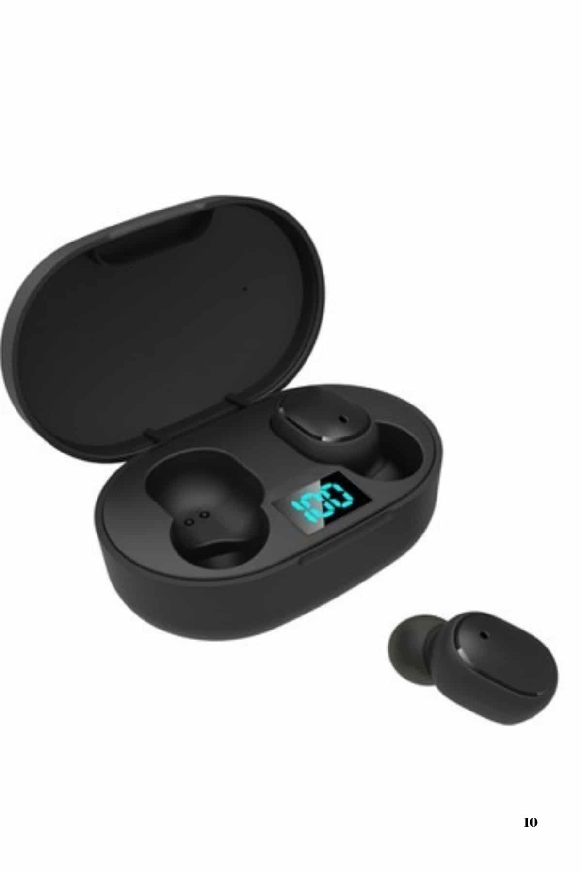 Kablosuz Kulak İçi Bluetooth Kulaklık Stereo Dokunmatik Kontrollü Kulaklık - Lisinya