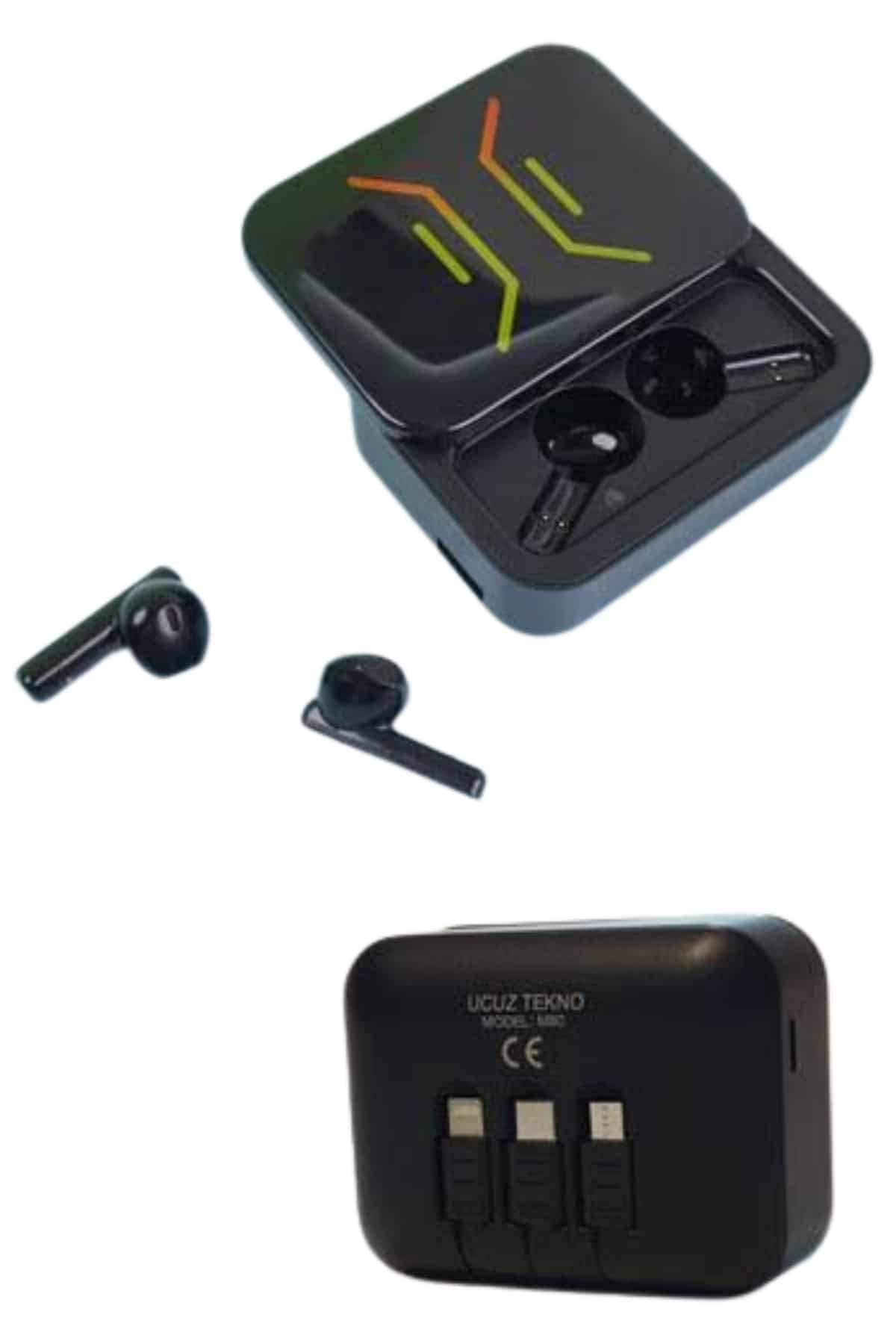 Powerbank Bluetooth Kulaklık Oyuncu Kulaklığı Yüksek Ses Kaliteli - Lisinya