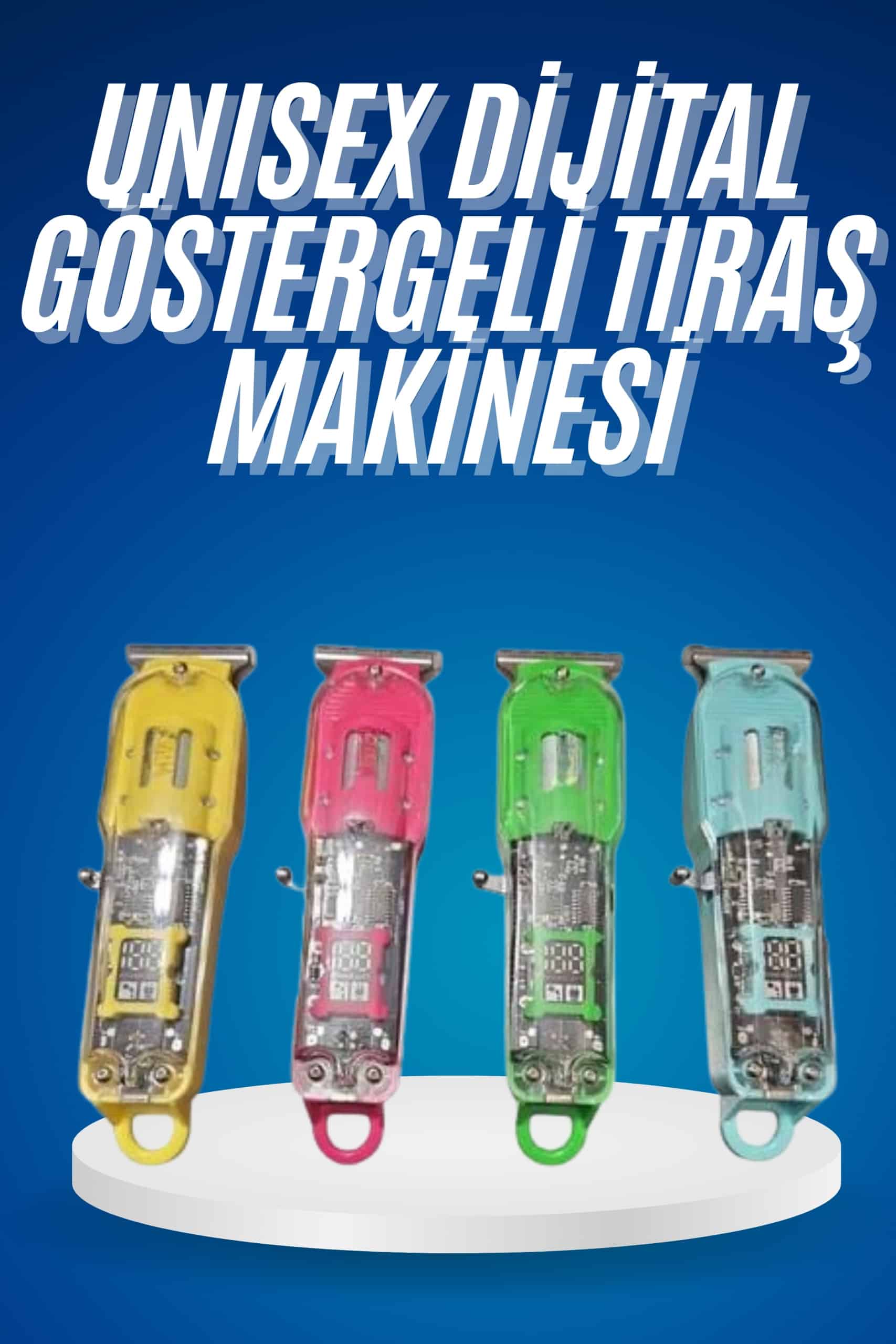 Tıraş Makinesi Unısex Güçlü Motor Kapasiteli Epilasyon Öncesi Kısaltma Makinesi - Lisinya