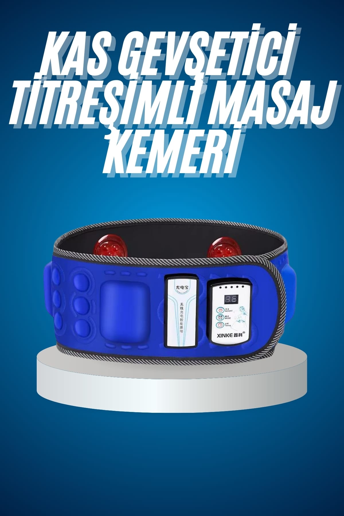 Titreşimli Kas Gevşetici Masaj Kemeri Zayıflama Aleti Bel Bölge Sırt Masaj Aleti - Lisinya Titreşimli Kas Gevşetici Masaj Kemeri Zayıflama Aleti Bel Bölge Sırt Masaj Aleti - Lisinya