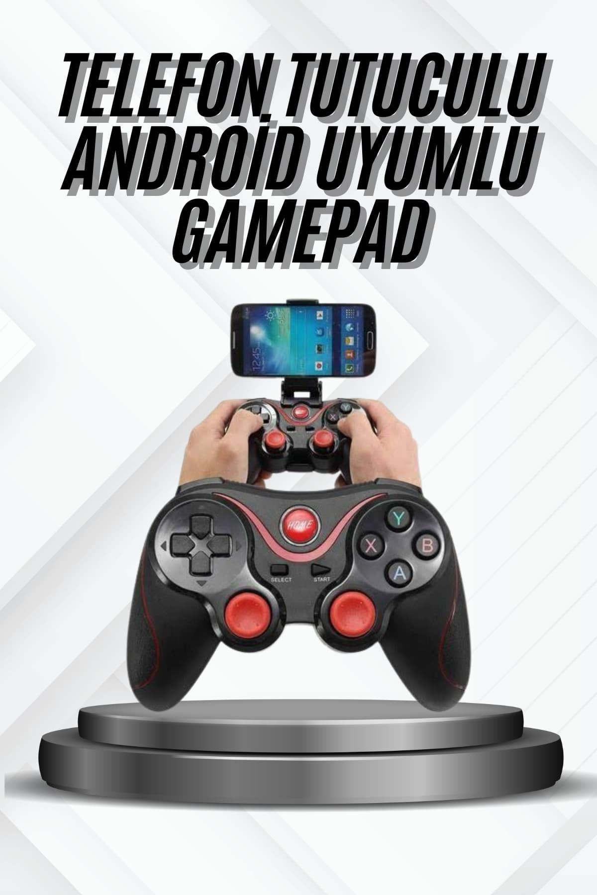Yeni Nesil X3 Gamepad Android Uyumlu Telefon Tutucu Özellikli Joystick - Lisinya