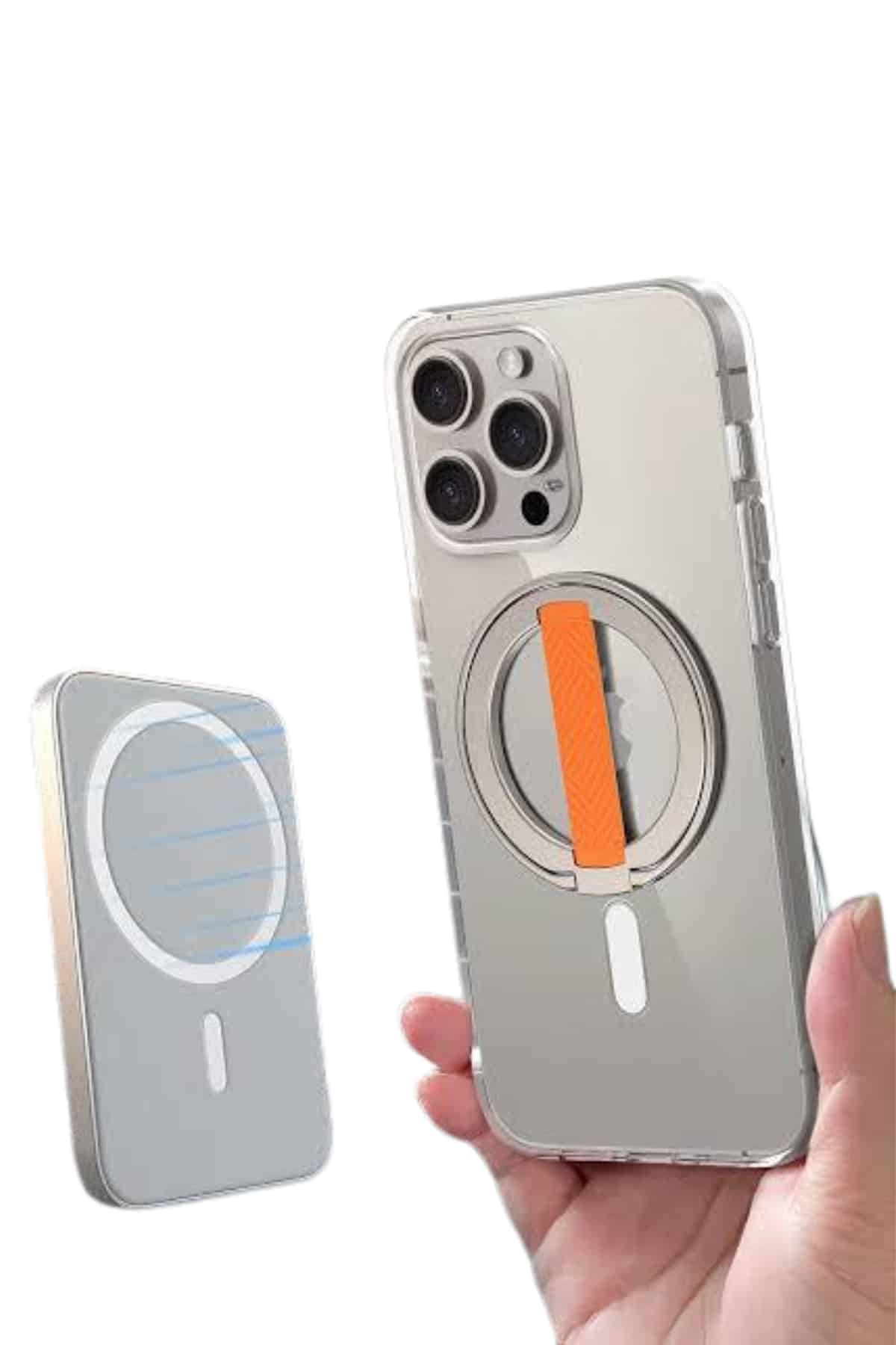 Magsafe Battery Pack Powerbank Kablosuz Şarj 5.000 mah - Lisinya