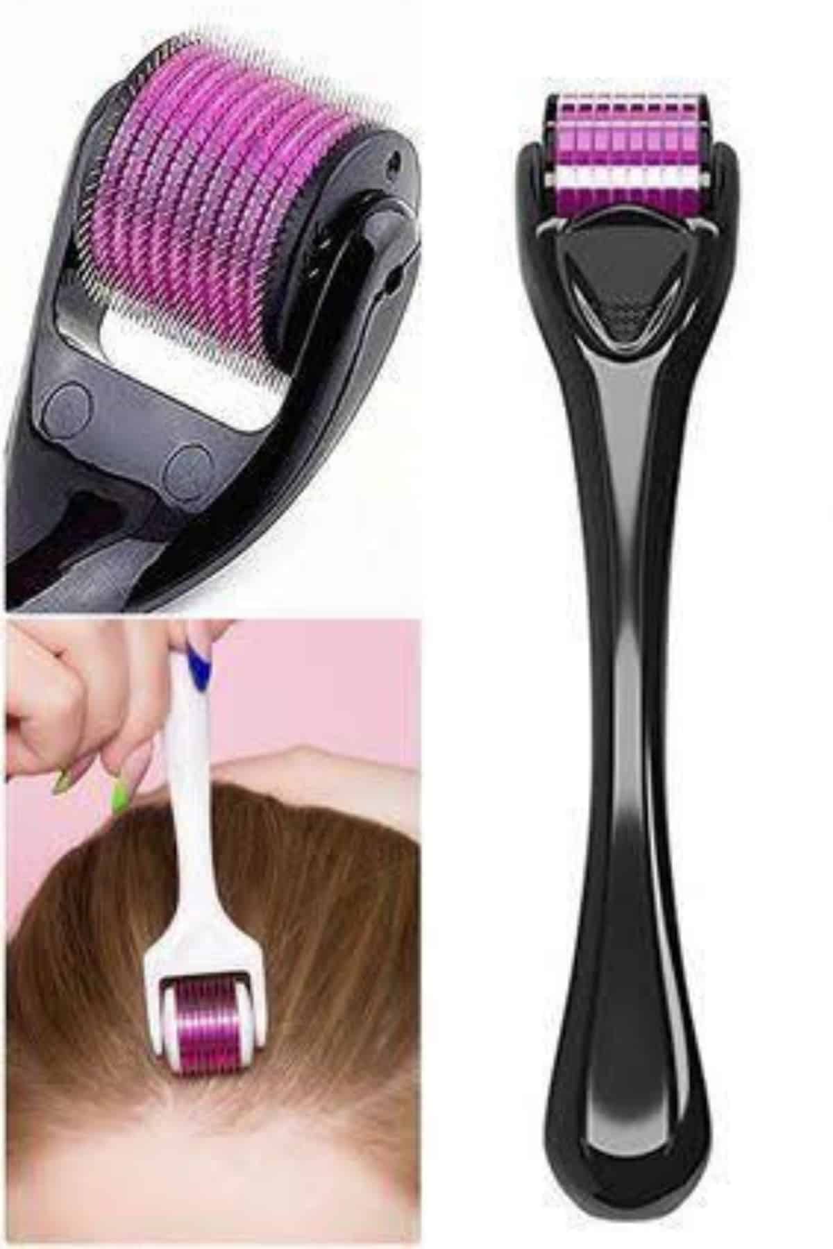 540 Iğneli Derma Roller 1Mm Titanyum Uçlu Saç Kaş Serum Kullanımına Uygun - Lisinya