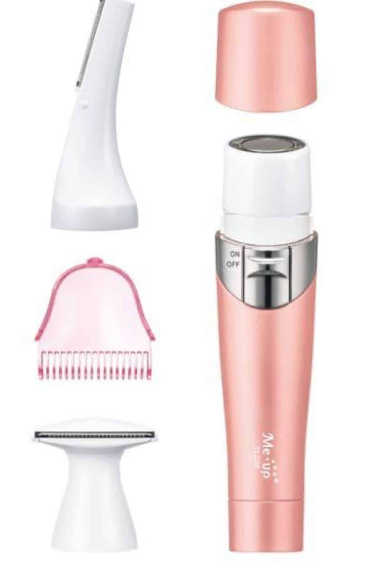 3 İn 1 Epilasyon Aleti Hassas Ciltlere Özel Uzun Ömürlü Kaş Yüz Burun - Lisinya