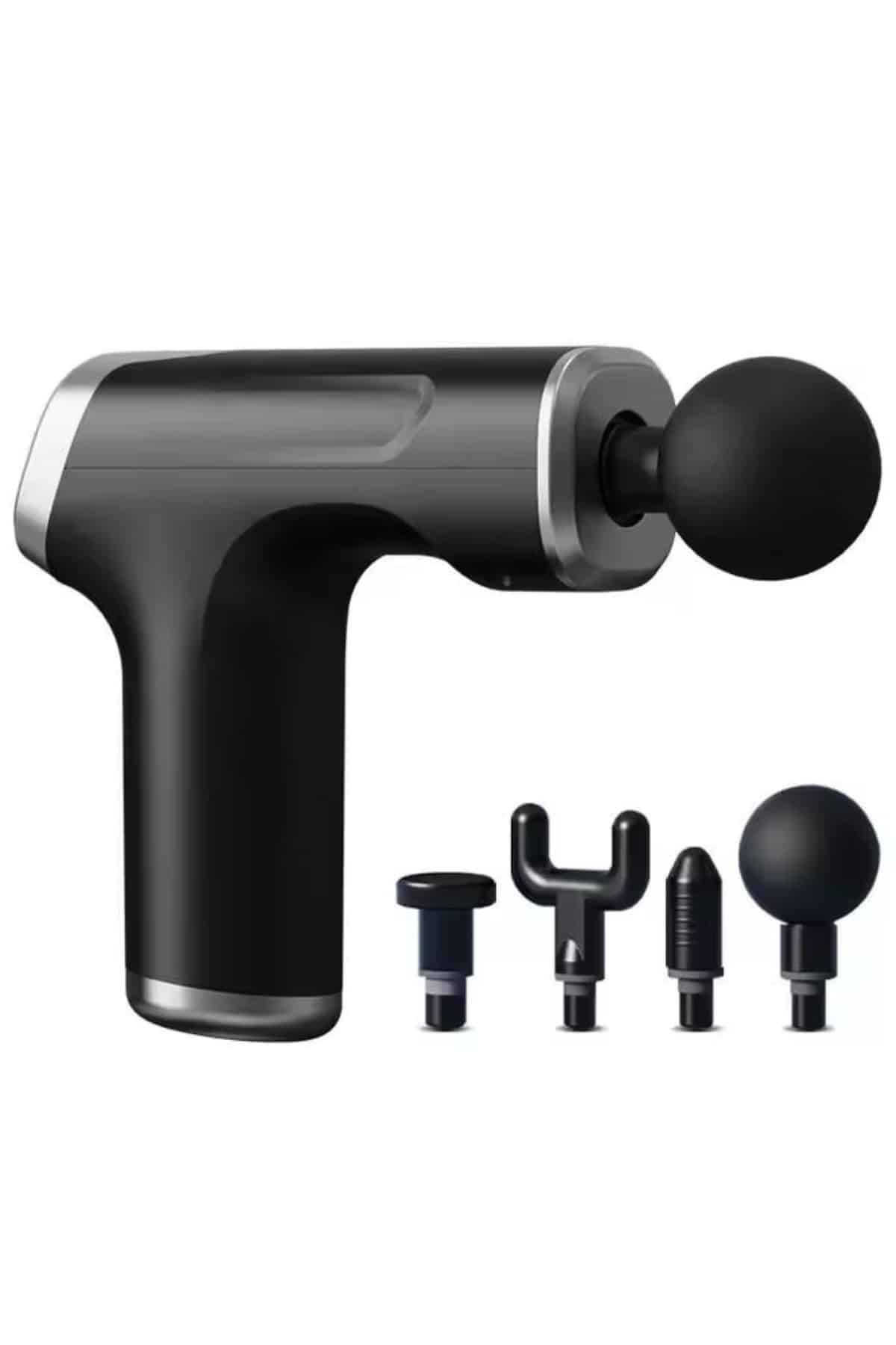 Şarjlı Masaj Tabancası 4 Başlıklı Mini Masaj Tabancası ve Masaj Aleti - Lisinya Şarjlı Masaj Tabancası 4 Başlıklı Mini Masaj Tabancası ve Masaj Aleti - Lisinya