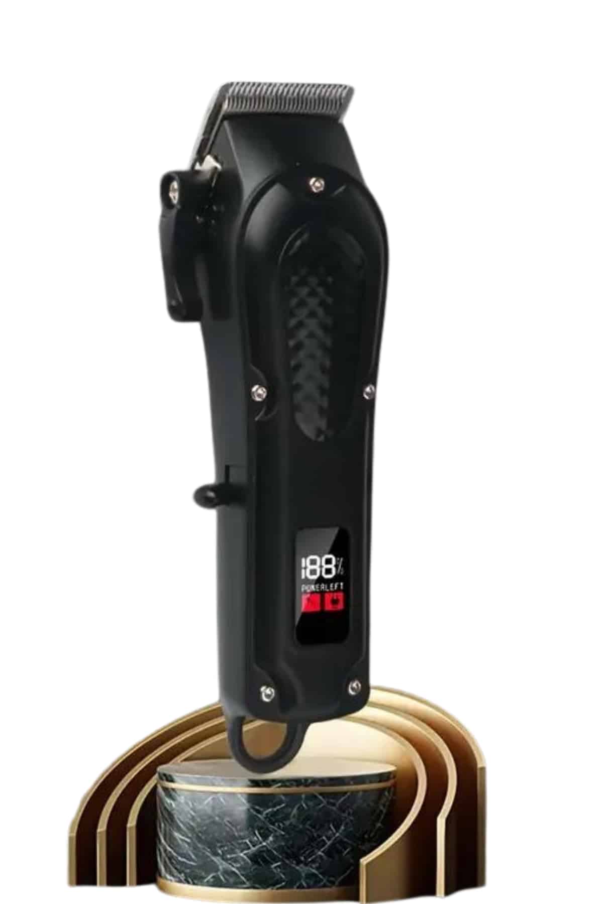 Dijital Profesyonel Kablosuz Saç Sakal Tıraş Makinası Sessiz Paslanmaz Çelik - Lisinya