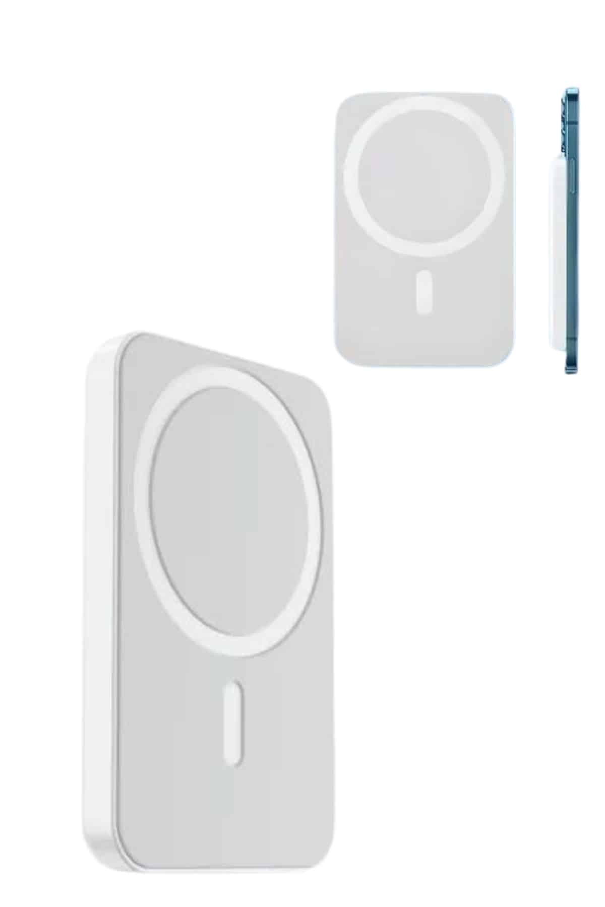 Magsafe Battery Pack Powerbank Kablosuz Şarj 5.000 mah - Lisinya