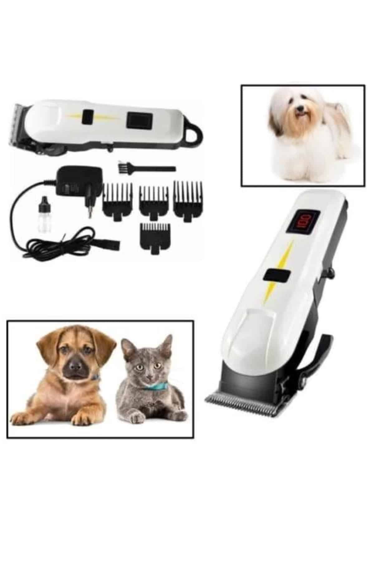 2025 Model Şarjlı Dijital Saç Sakal Tıraş Makinesi Islak Kuru Kullanıma Uygun - Lisinya