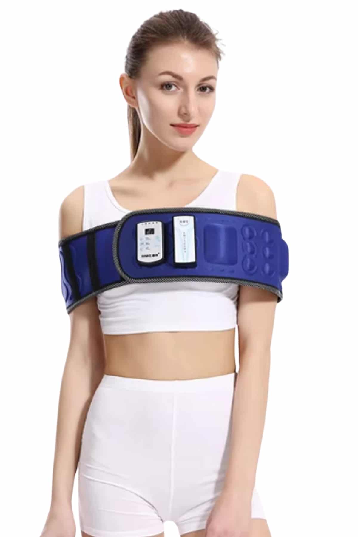 Titreşimli Kas Gevşetici Masaj Kemeri Zayıflama Aleti Bel Bölge Sırt Masaj Aleti - Lisinya