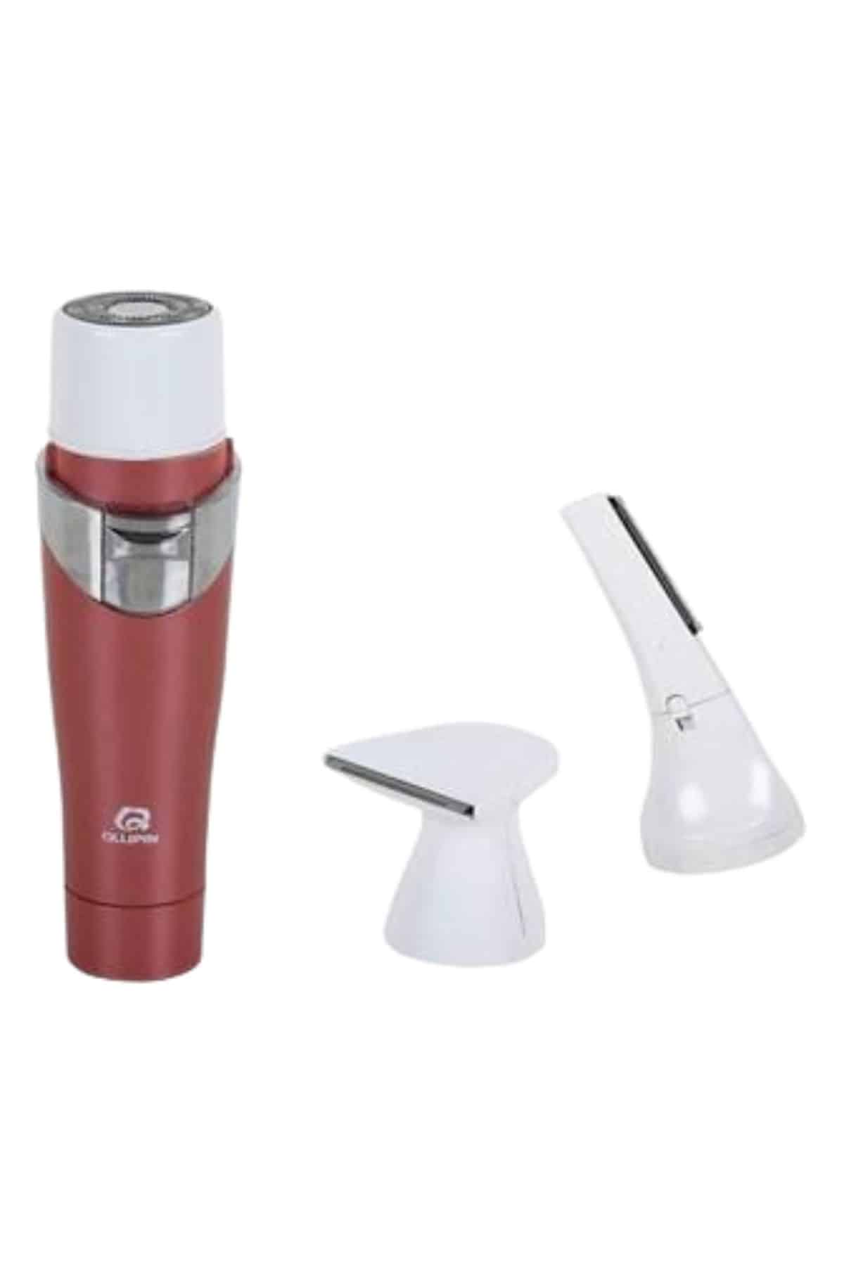 3 İn 1 Epilasyon Aleti Hassas Ciltlere Özel Uzun Ömürlü Kaş Yüz Burun - Lisinya