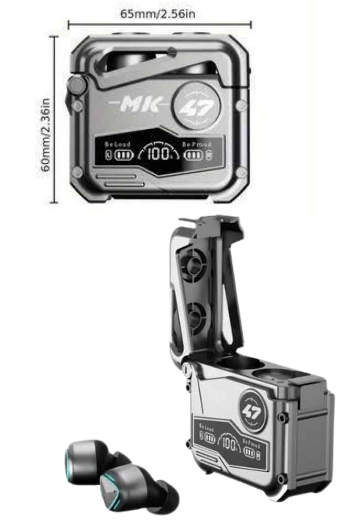 Gecikme Önleyici Oyuncu Kulaklığı Bluetooth Bağlantılı ANC Özelliği 5.0 Bluetooth - Lisinya