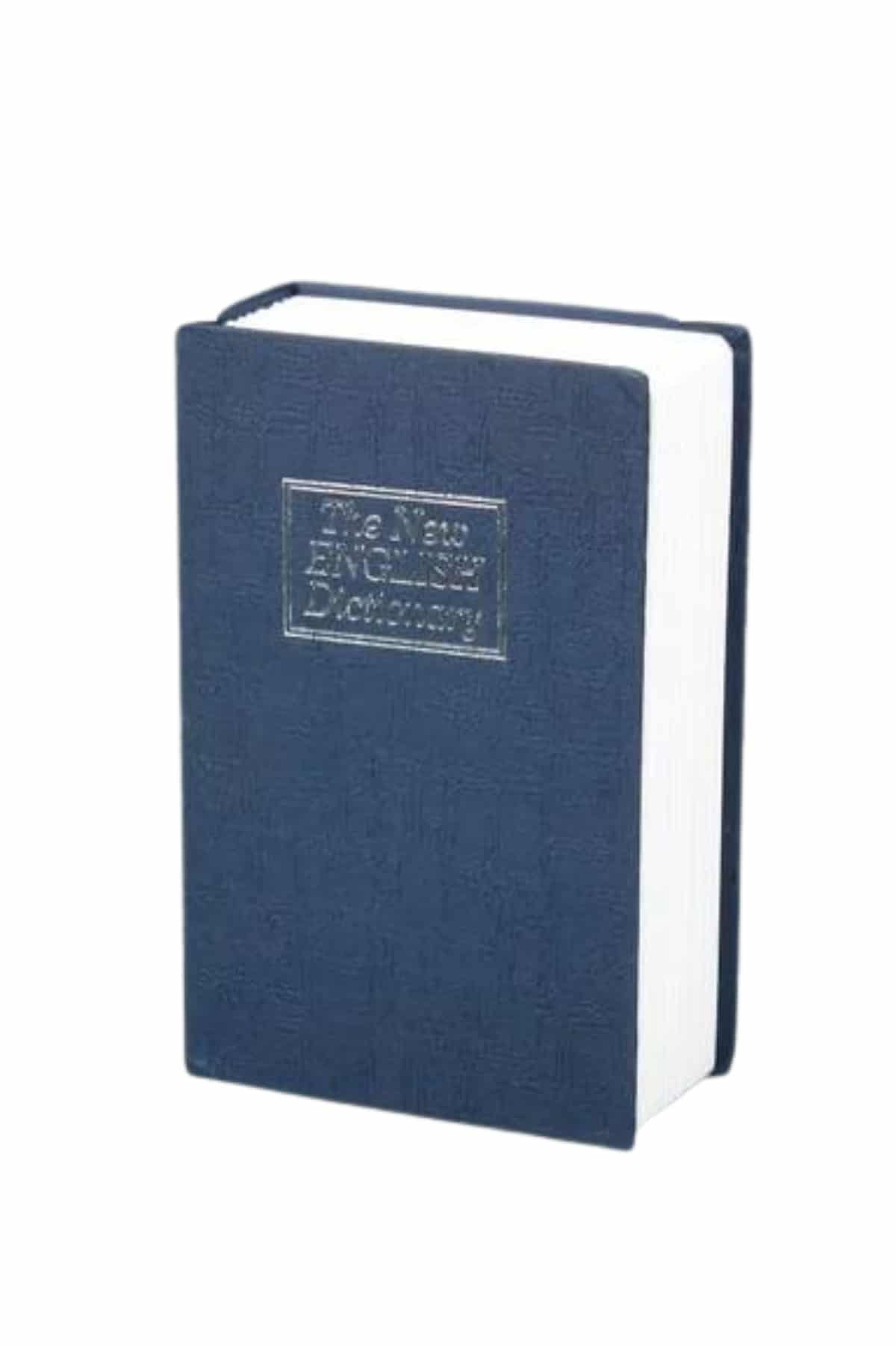 Gizli Kasa Kilitli Sözlük Görünümlü 18cm Gizli Kasa Büyük Boy Anahtarlı - Lisinya