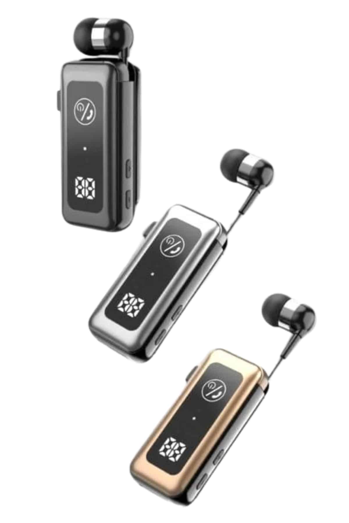 Makaralı Bluetooth Kulaklık Telefon Uyumlu Makaralı TF Kart Girişli Güç Göstergeli - Lisinya