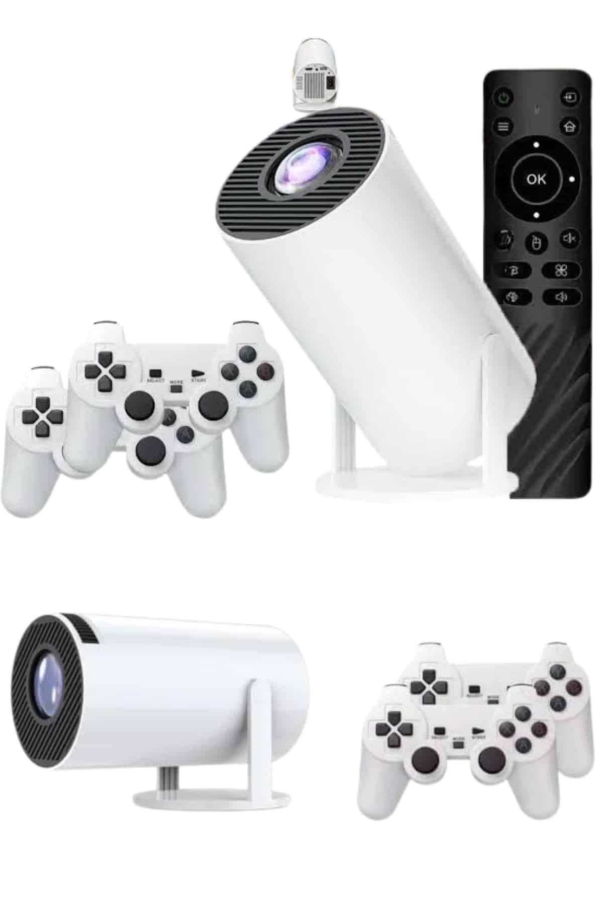 Full HD 8 GB Ayaklı Çift Kollu 4K Video Oyun Konsolu Taşınabilir - Lisinya