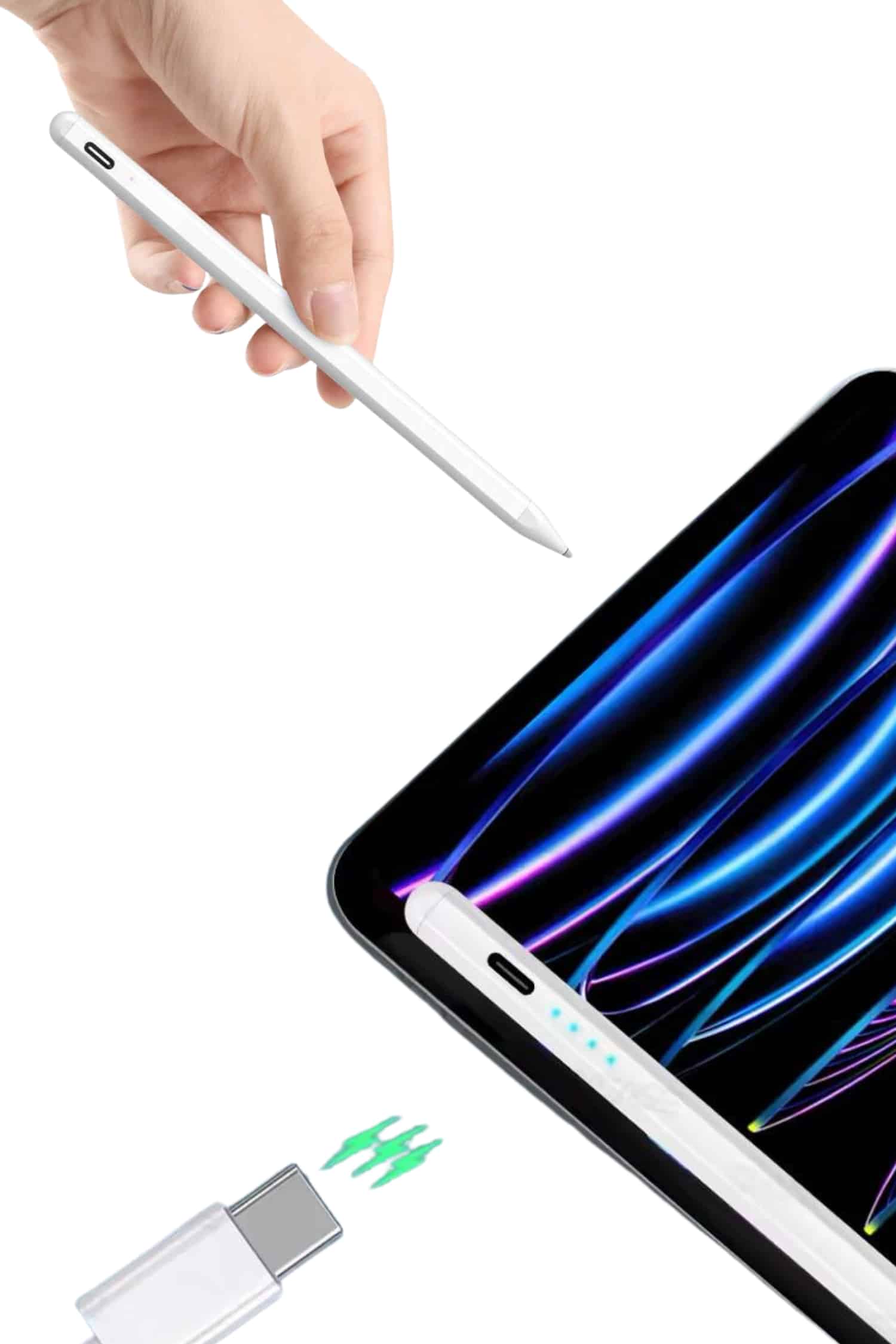 Dokunmatik Kalem Tablet Kalemi Çizim Stylus Kalem Yedek Uçlu - Lisinya Dokunmatik Kalem Tablet Kalemi Çizim Stylus Kalem Yedek Uçlu - Lisinya