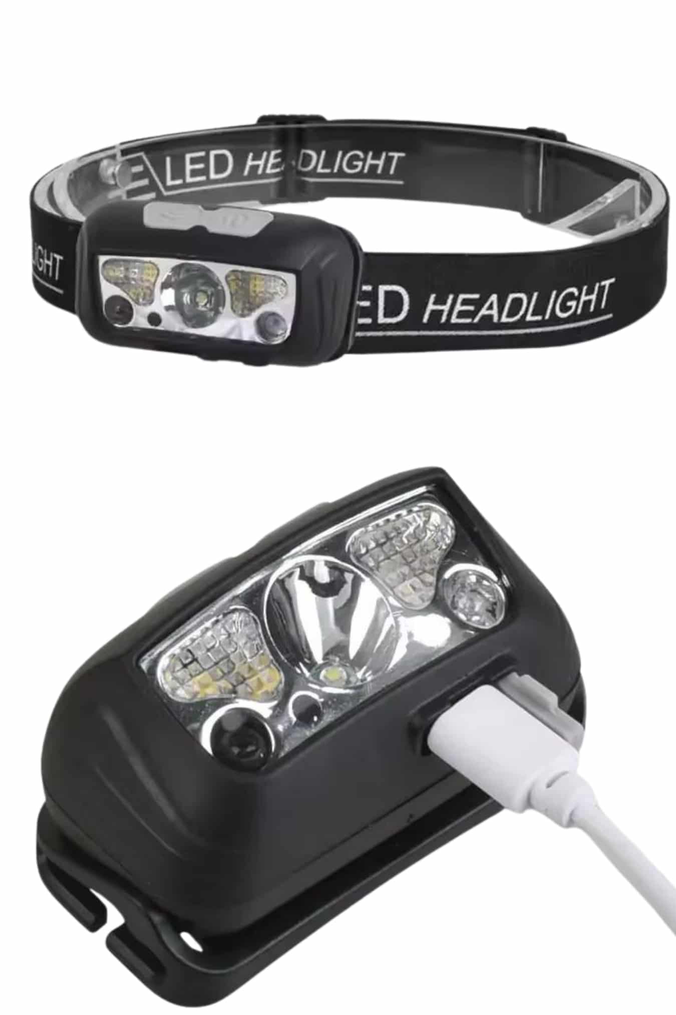 Ayarlanabilir Kafa Lambası Type-C Şarjlı Kompakt Kamp Lambası - Lisinya