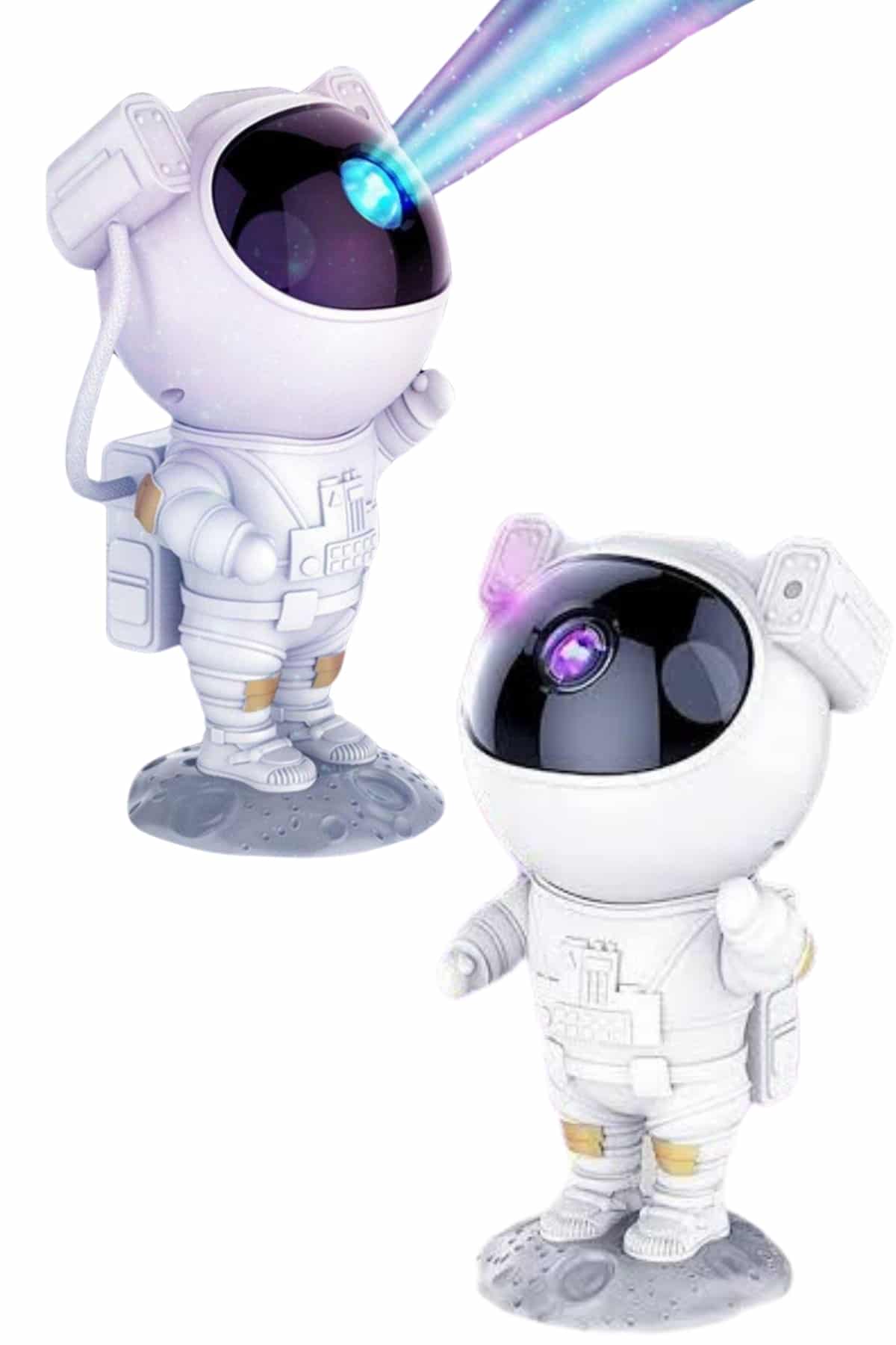 Astronot Şeklinde Bluetooth Hoparlör Gökyüzü Kumandalı Aydınlatma Lamba - Lisinya
