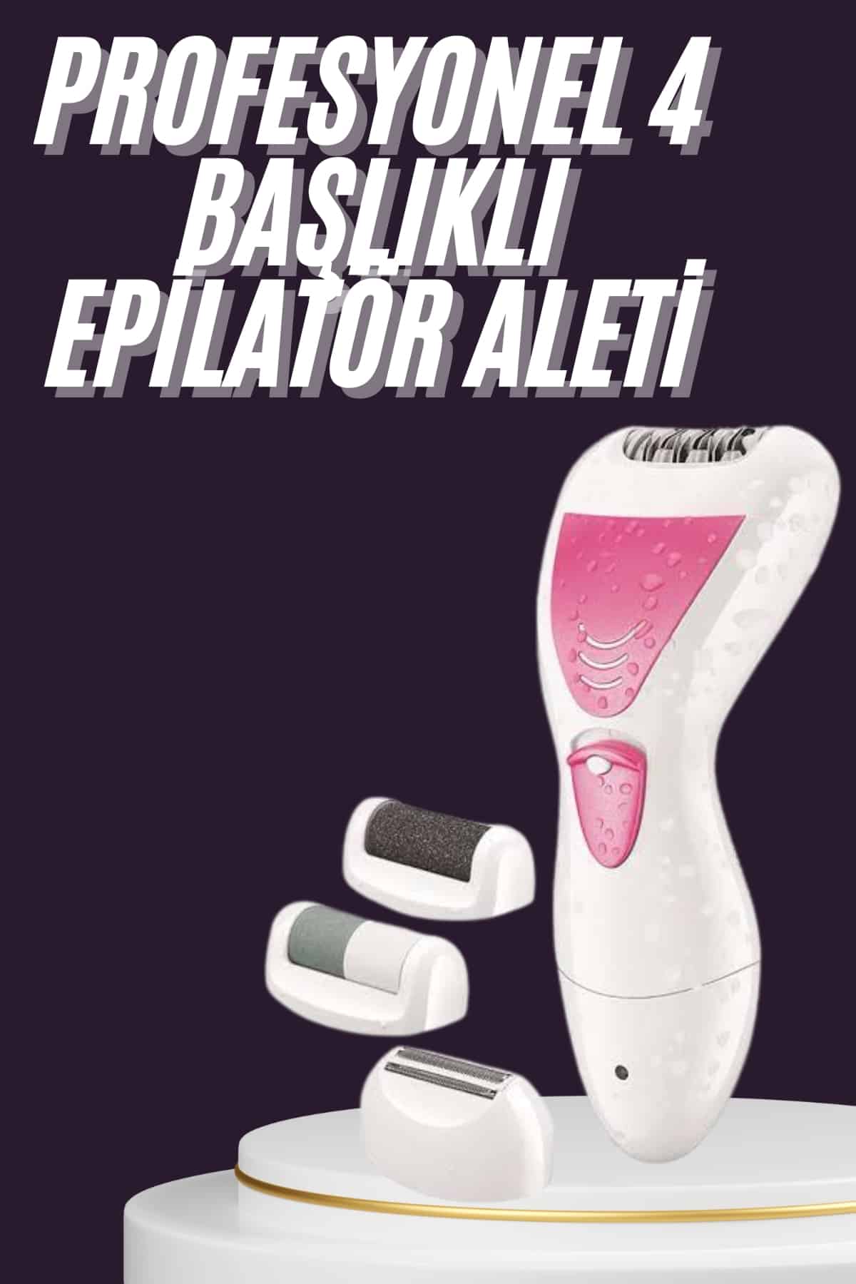 4 Başlıklı Lazer Öncesi Kısaltma Epilasyon Aleti Epilatör Çok Amaçlı - Lisinya 4 Başlıklı Lazer Öncesi Kısaltma Epilasyon Aleti Epilatör Çok Amaçlı - Lisinya