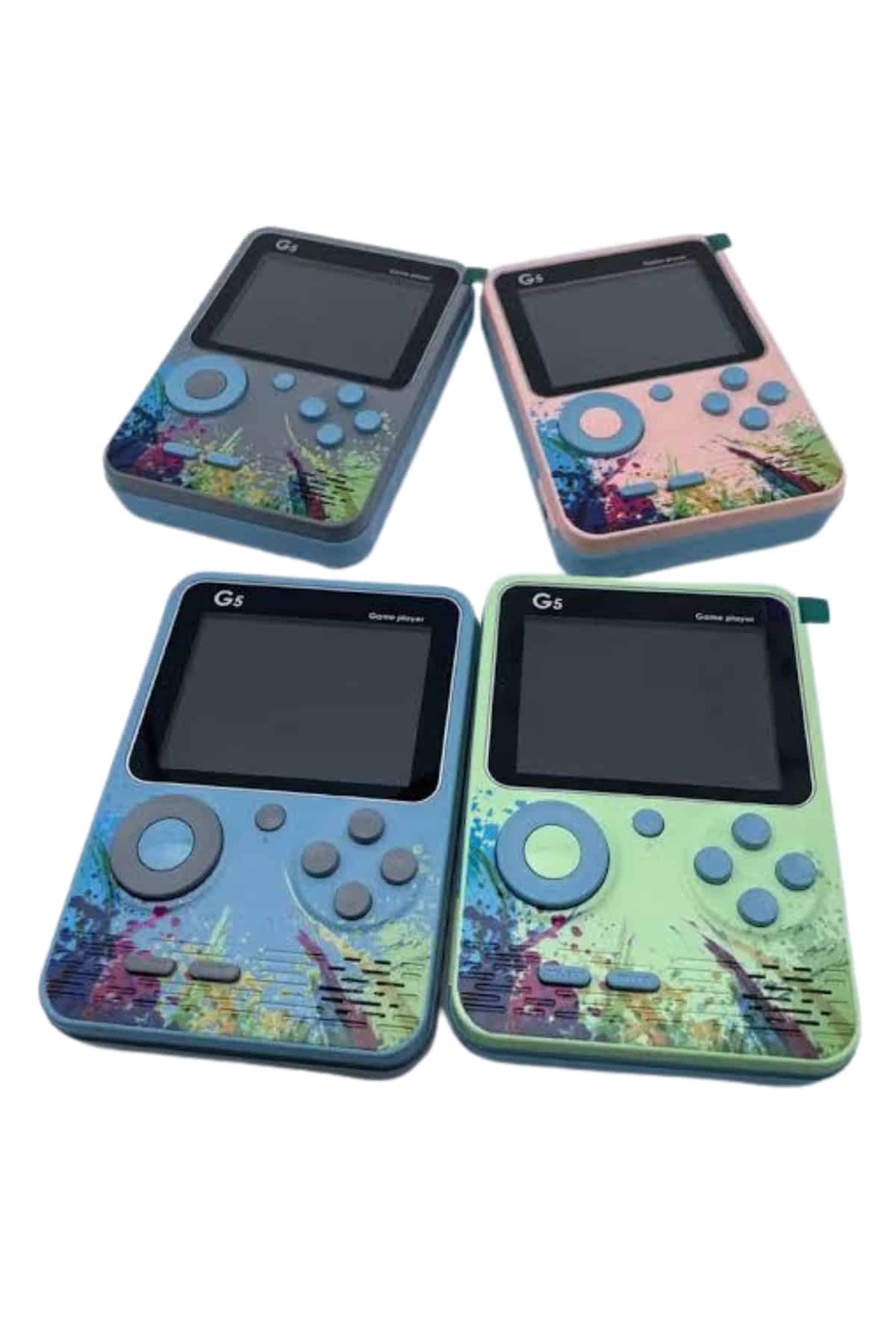 Game Box Oyun Konsolu 500 Retro Oyunlu Mini Taşınabilir 3 İnç - Lisinya